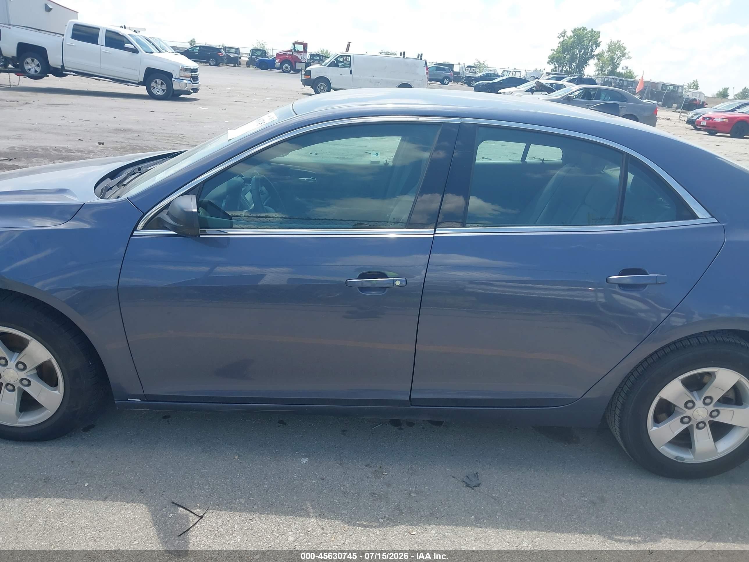 2014 Chevrolet Malibu 1ls Blue vin: 1G11B5SL7EF220428