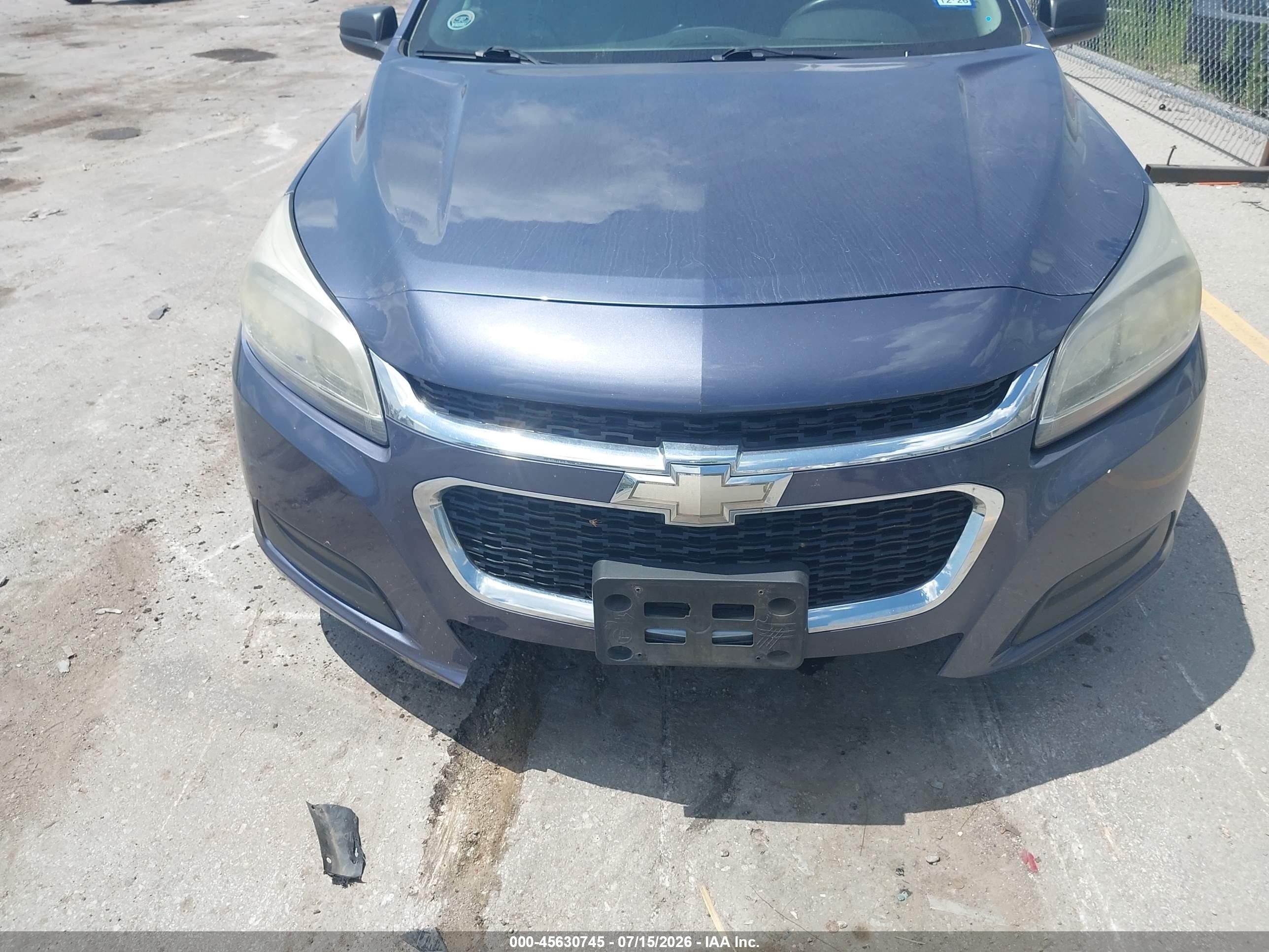 2014 Chevrolet Malibu 1ls Blue vin: 1G11B5SL7EF220428