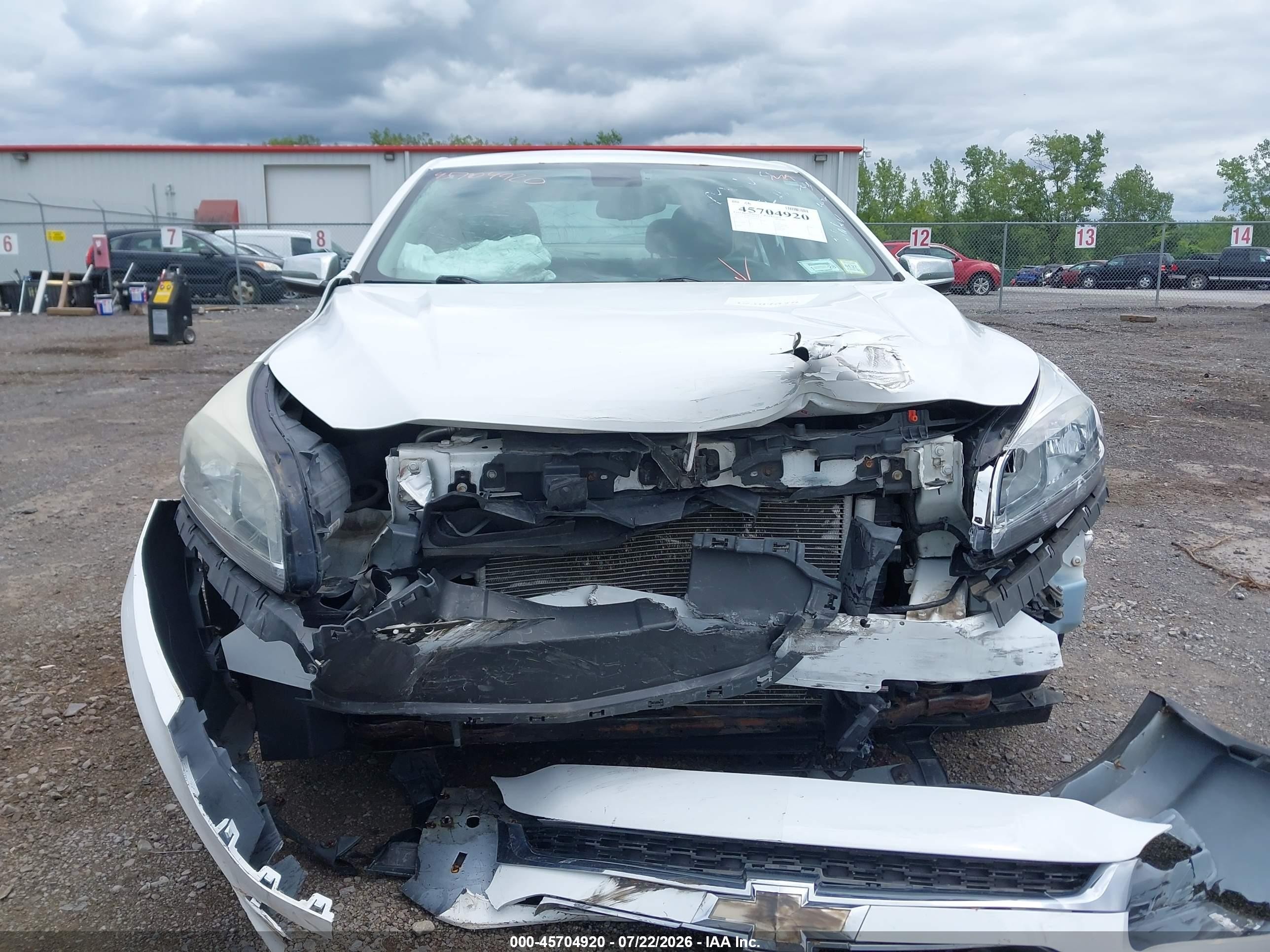 2014 Chevrolet Malibu 1ls White vin: 1G11B5SL7EF272755