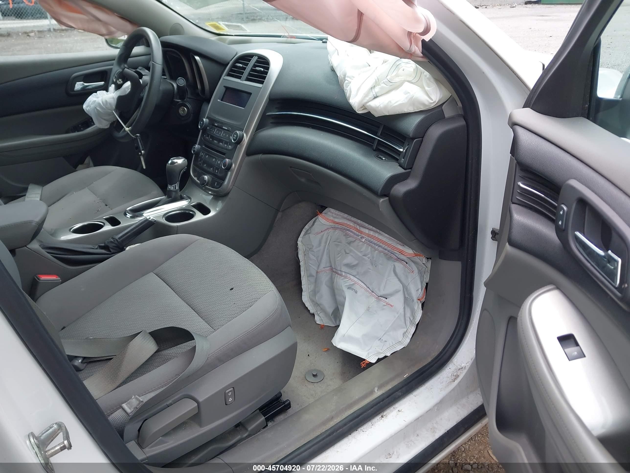 2014 Chevrolet Malibu 1ls White vin: 1G11B5SL7EF272755