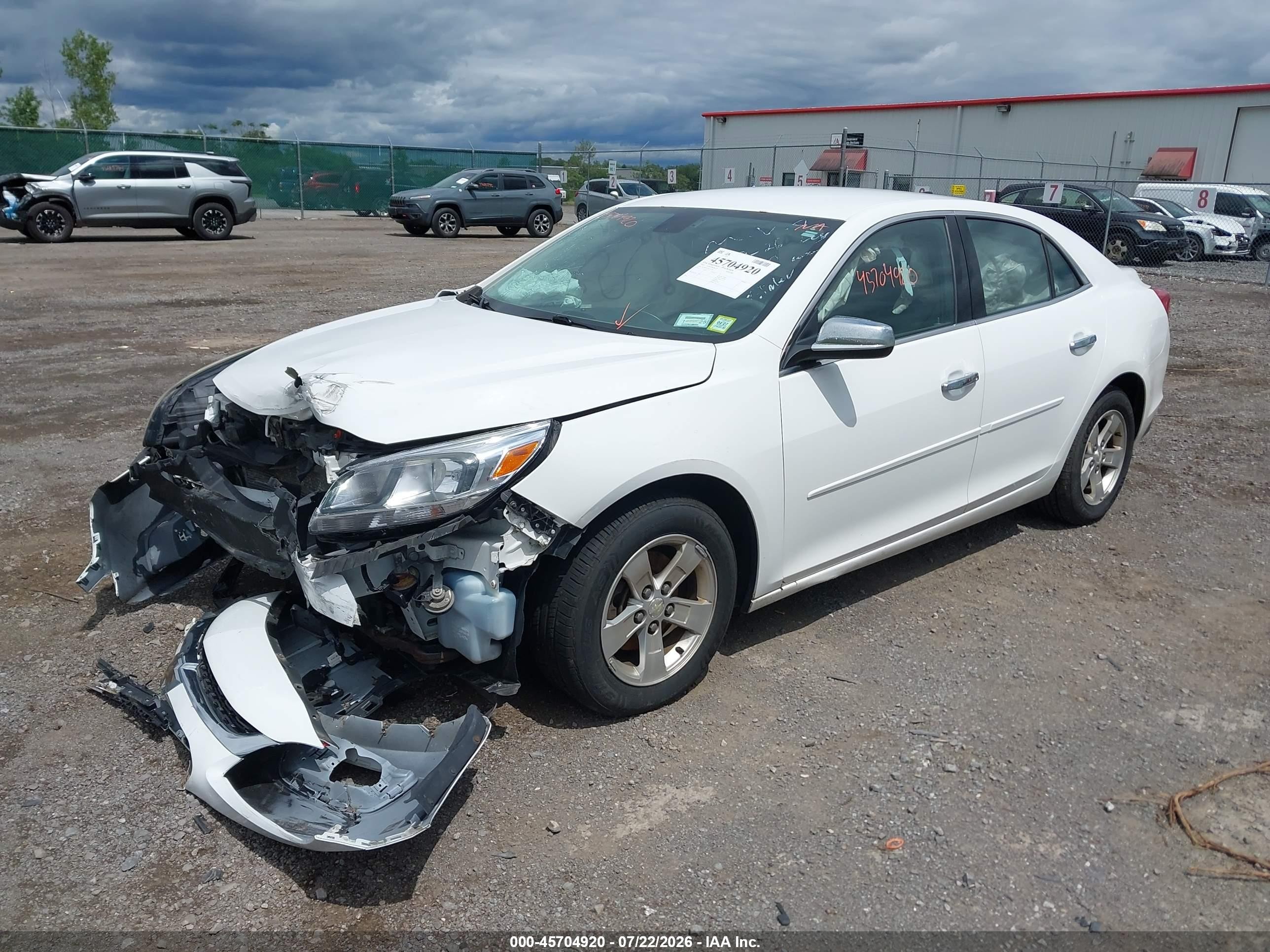 2014 Chevrolet Malibu 1ls White vin: 1G11B5SL7EF272755
