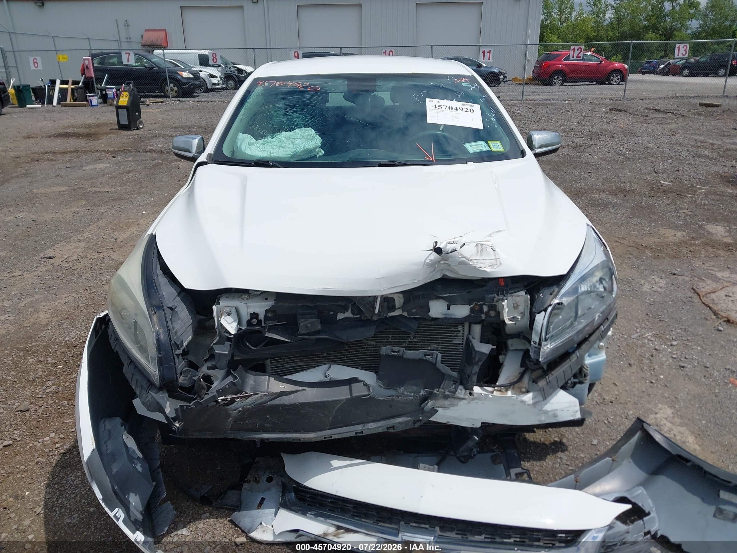 2014 Chevrolet Malibu 1ls White vin: 1G11B5SL7EF272755