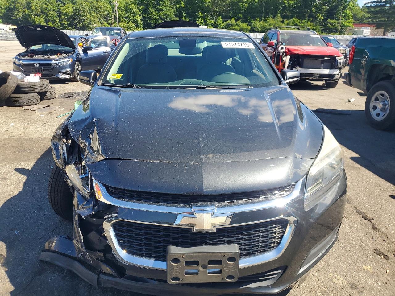 2014 Chevrolet Malibu Ls Black vin: 1G11B5SL7EF277244