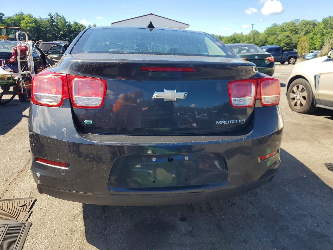 2014 Chevrolet Malibu Ls Black vin: 1G11B5SL7EF277244