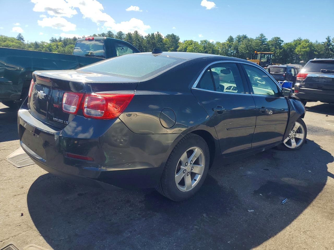 2014 Chevrolet Malibu Ls Black vin: 1G11B5SL7EF277244