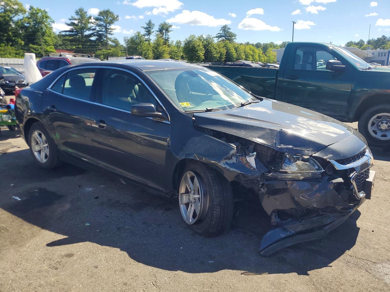 2014 Chevrolet Malibu Ls Black vin: 1G11B5SL7EF277244