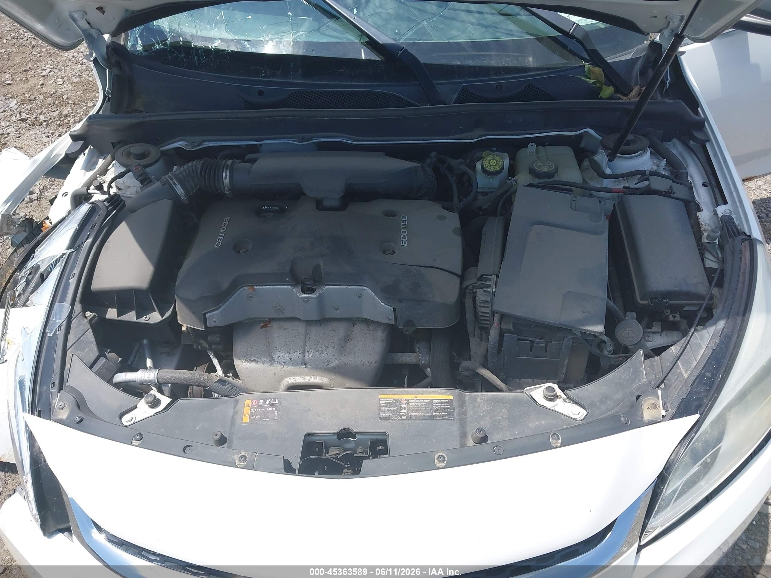 2014 Chevrolet Malibu 1ls White vin: 1G11B5SL7EF290463