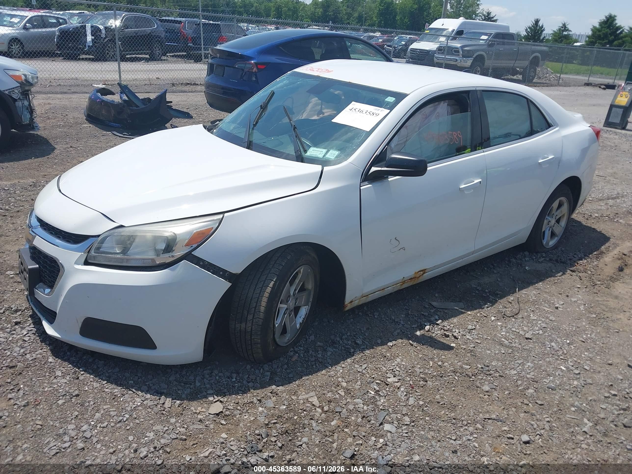 2014 Chevrolet Malibu 1ls White vin: 1G11B5SL7EF290463