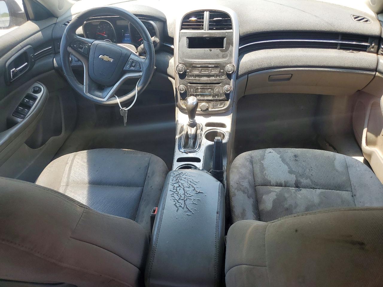 2015 Chevrolet Malibu Ls Gray vin: 1G11B5SL7FF102994