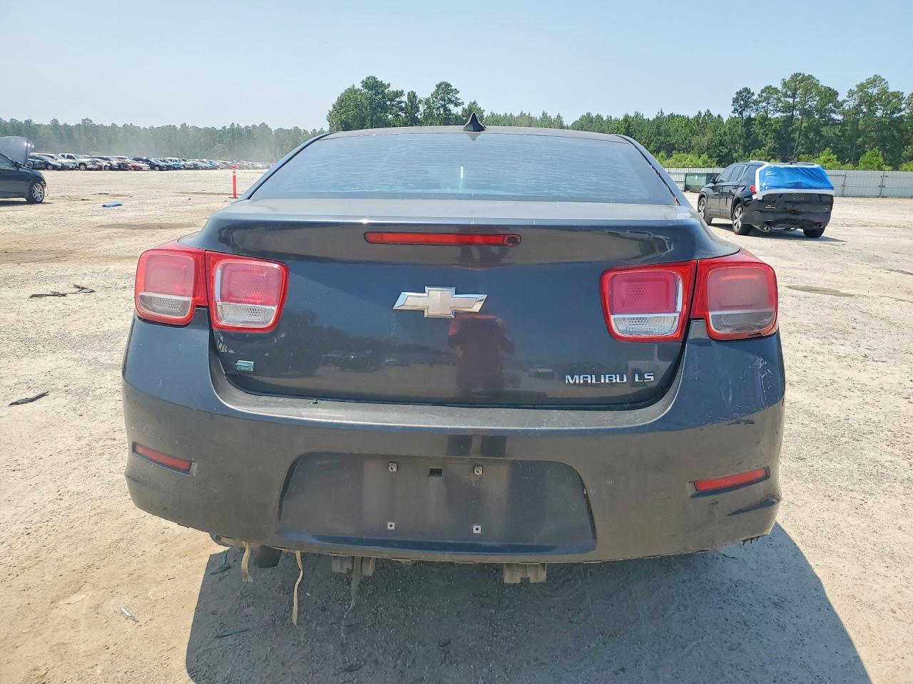 2015 Chevrolet Malibu Ls Gray vin: 1G11B5SL7FF102994
