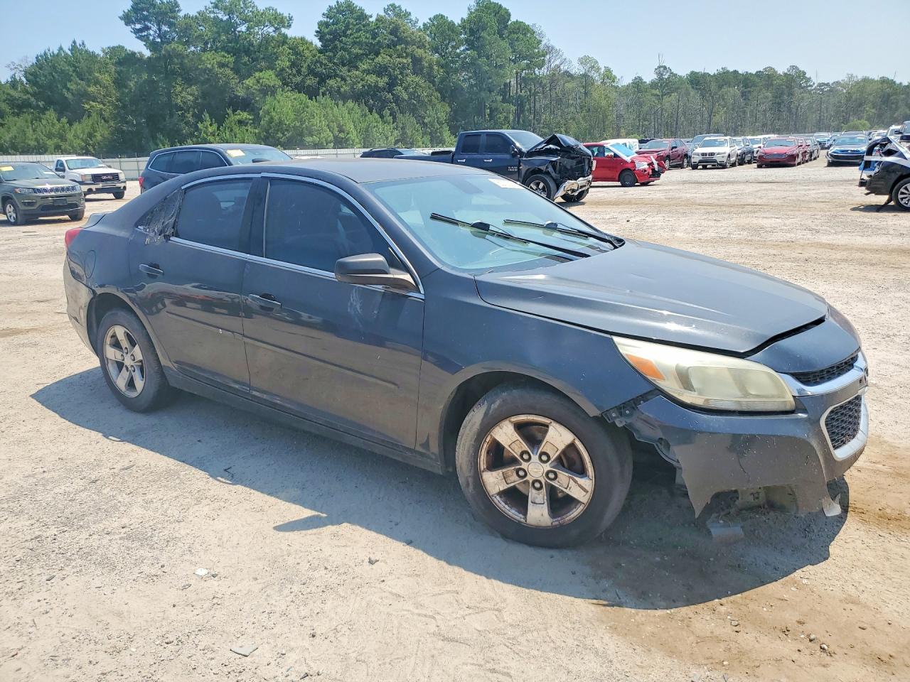 2015 Chevrolet Malibu Ls Gray vin: 1G11B5SL7FF102994