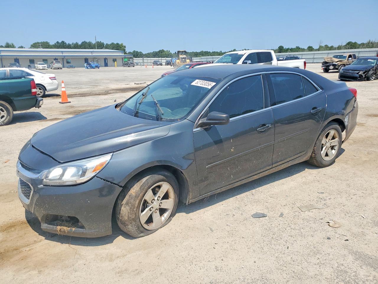 2015 Chevrolet Malibu Ls Gray vin: 1G11B5SL7FF102994