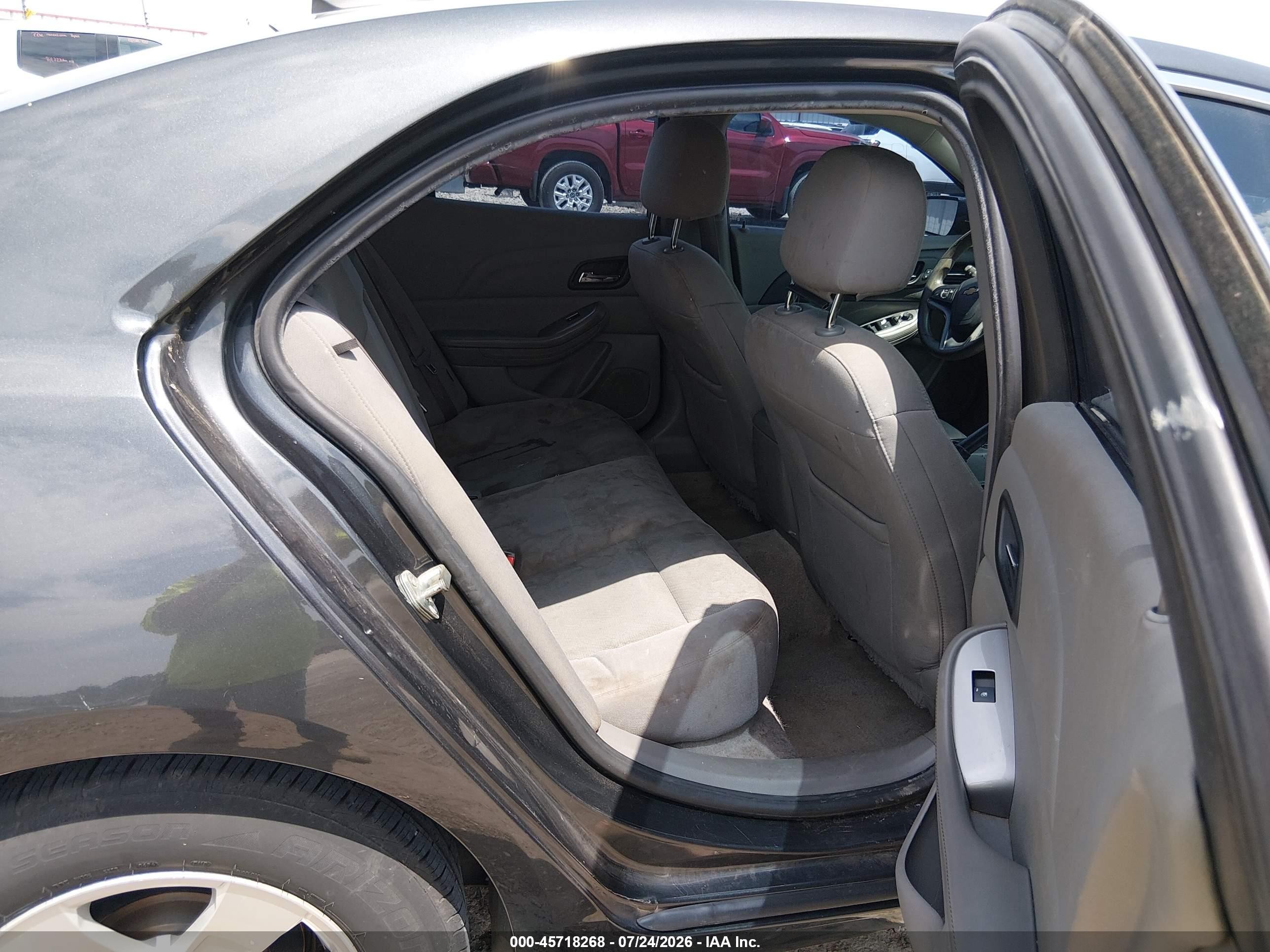 2015 Chevrolet Malibu Ls Gray vin: 1G11B5SL7FF150513