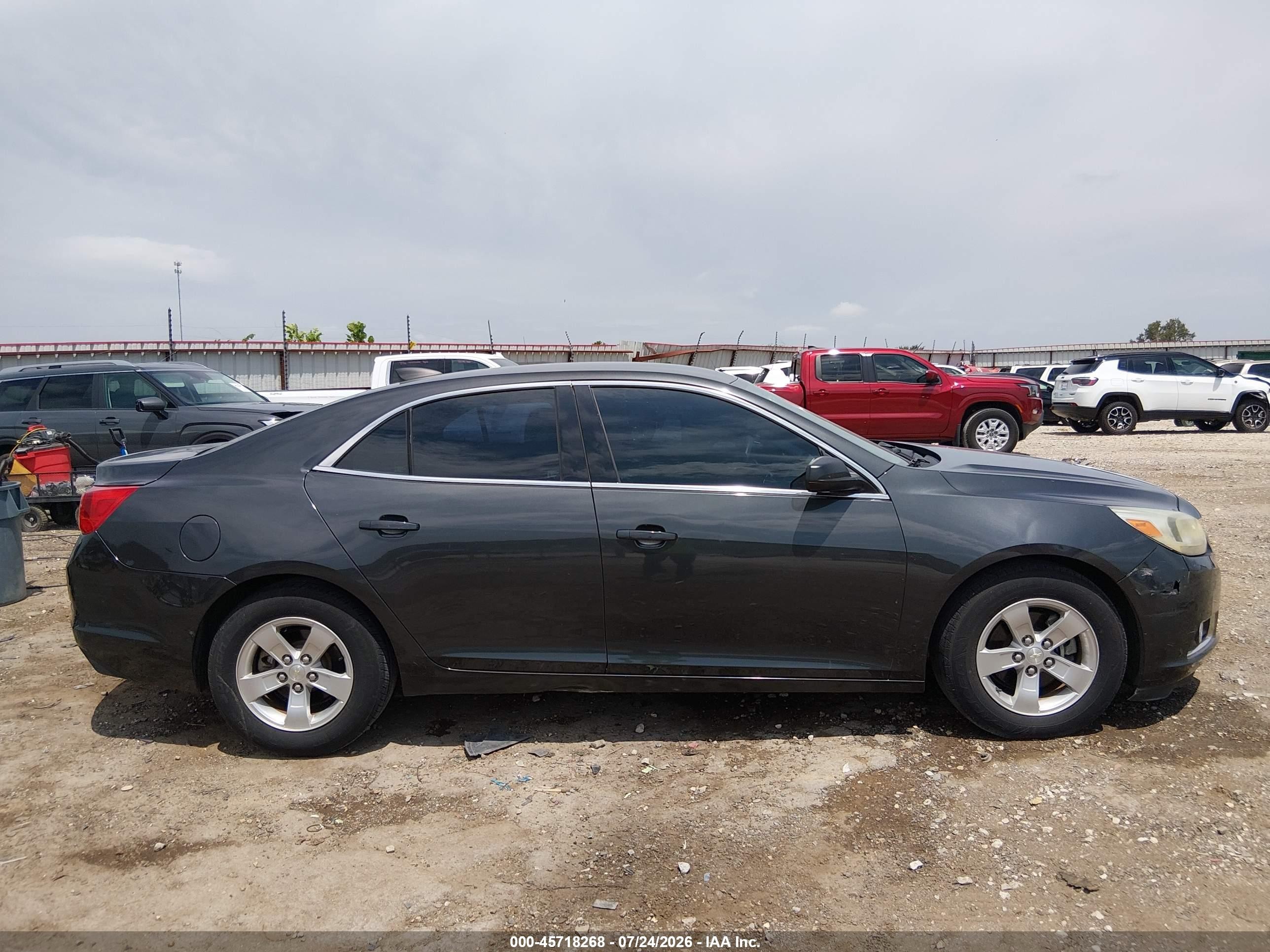 2015 Chevrolet Malibu Ls Gray vin: 1G11B5SL7FF150513