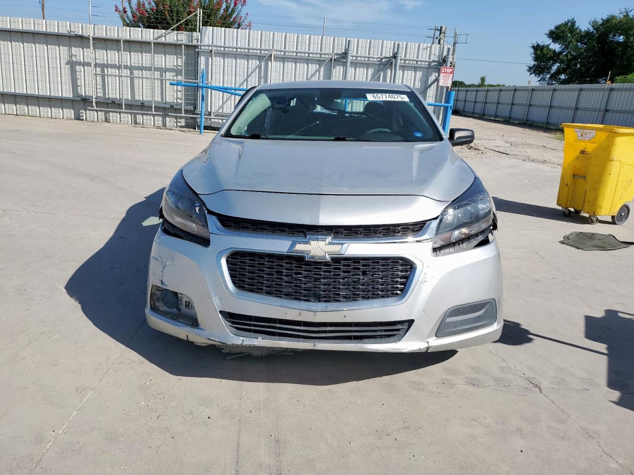 2015 Chevrolet Malibu Ls Silver vin: 1G11B5SL7FF173595