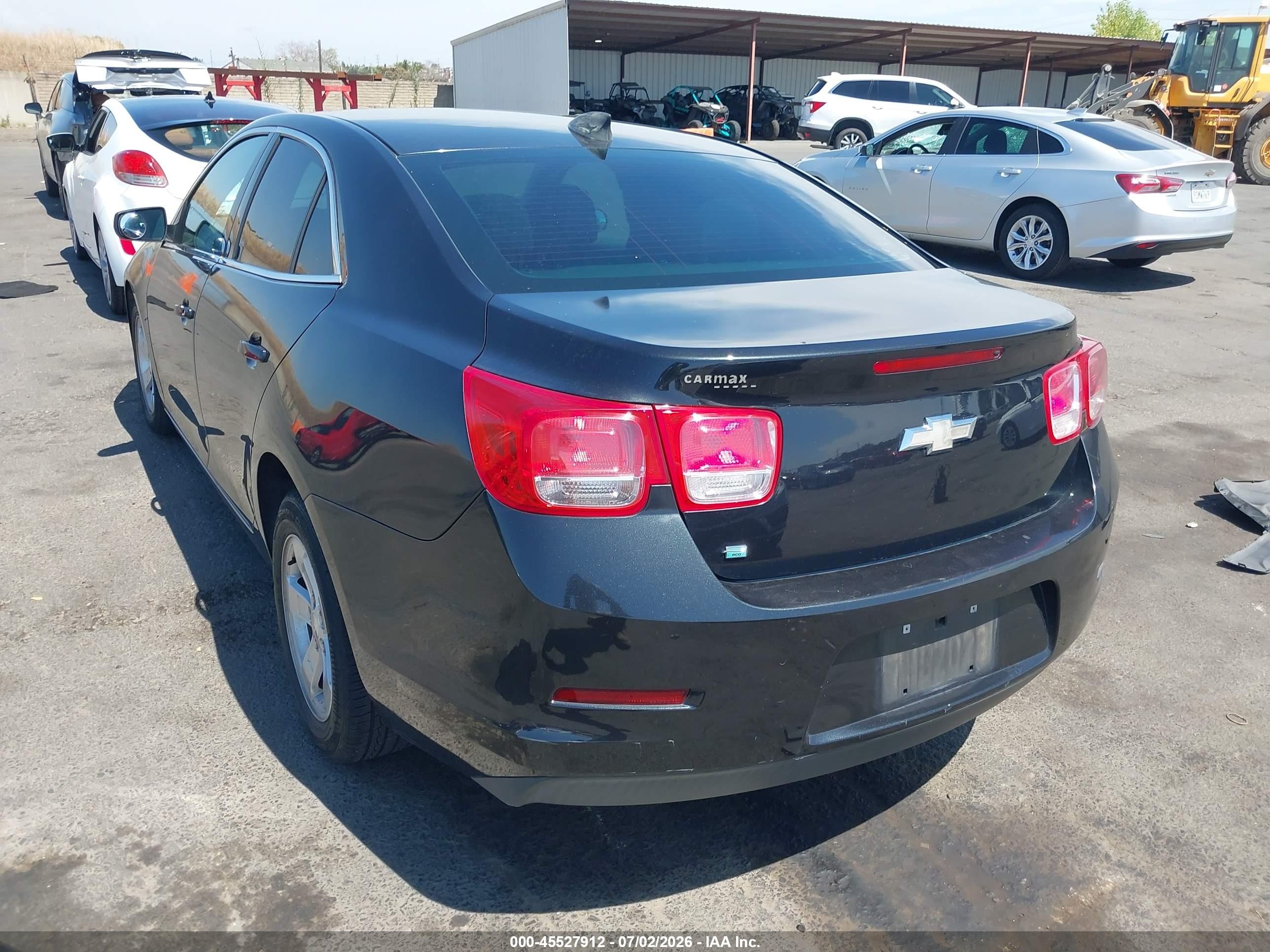 2015 Chevrolet Malibu Ls Черный vin: 1G11B5SL7FF189229