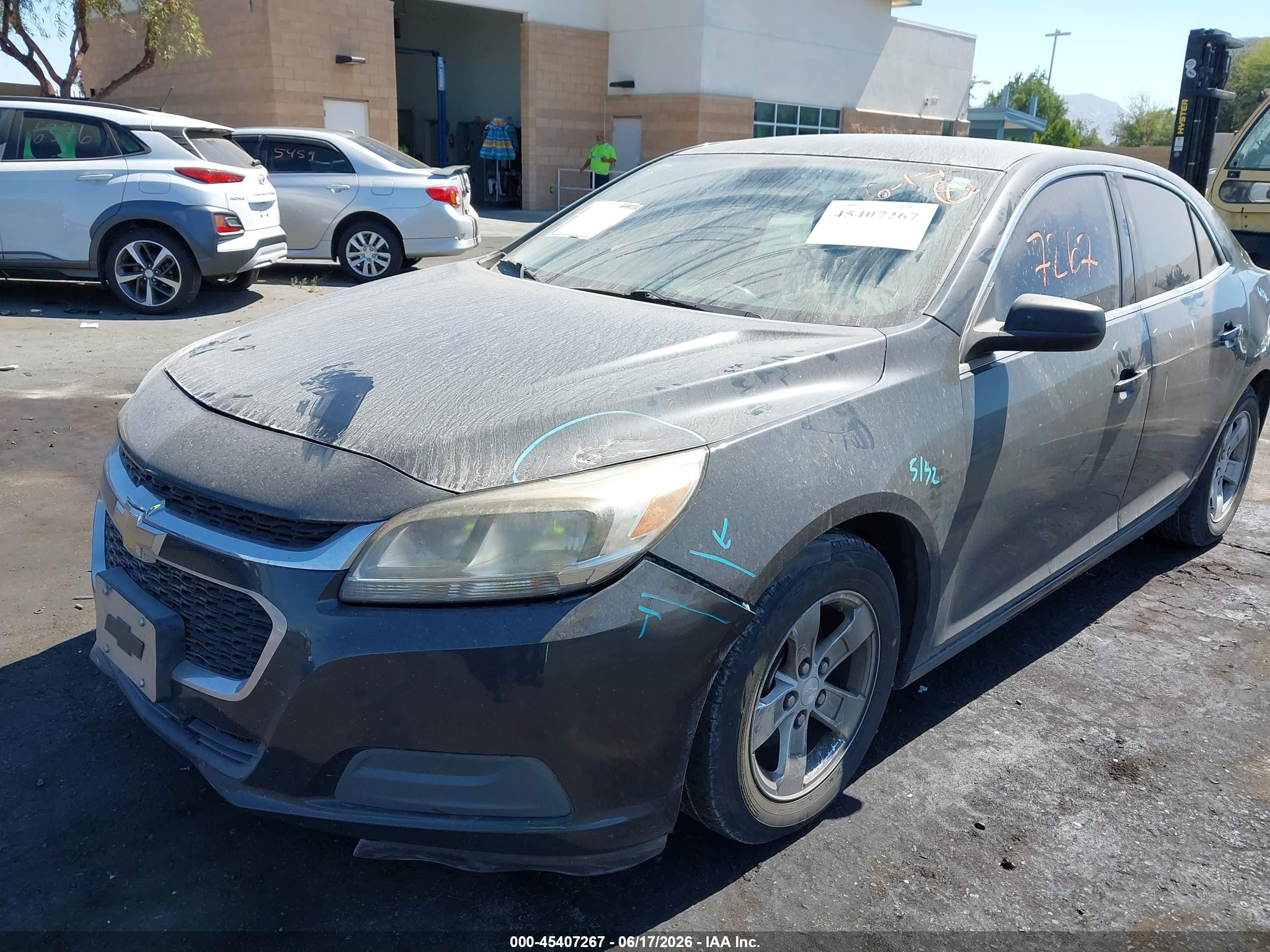 2015 Chevrolet Malibu Ls Black vin: 1G11B5SL7FF268304
