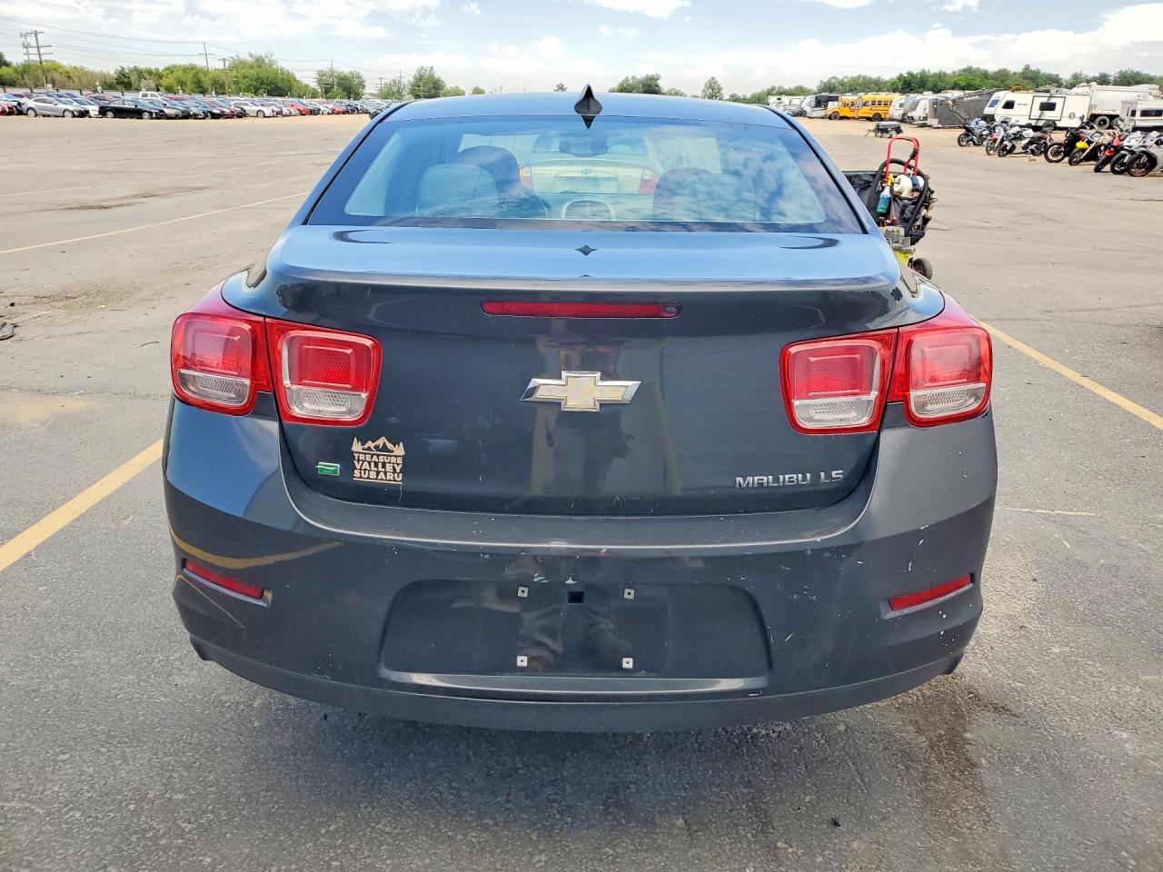 2015 Chevrolet Malibu Ls Charcoal vin: 1G11B5SL7FF324595