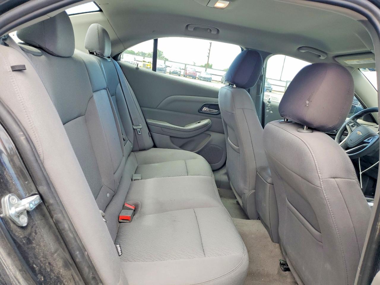 2015 Chevrolet Malibu Ls Charcoal vin: 1G11B5SL7FF324595