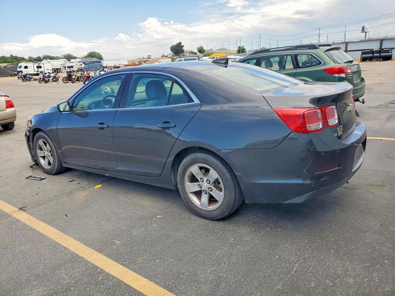 2015 Chevrolet Malibu Ls Charcoal vin: 1G11B5SL7FF324595