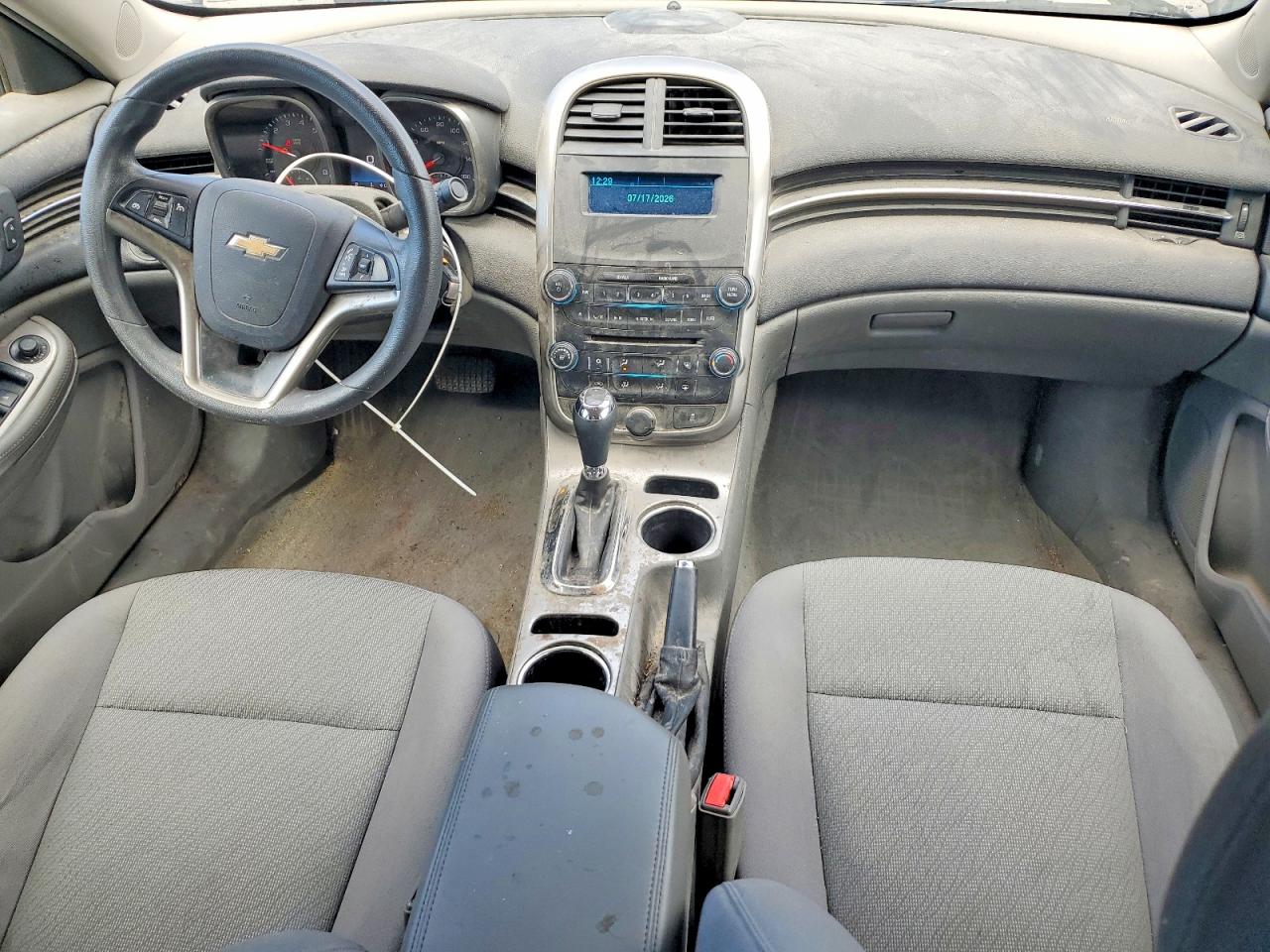 2015 Chevrolet Malibu Ls Charcoal vin: 1G11B5SL7FF324595