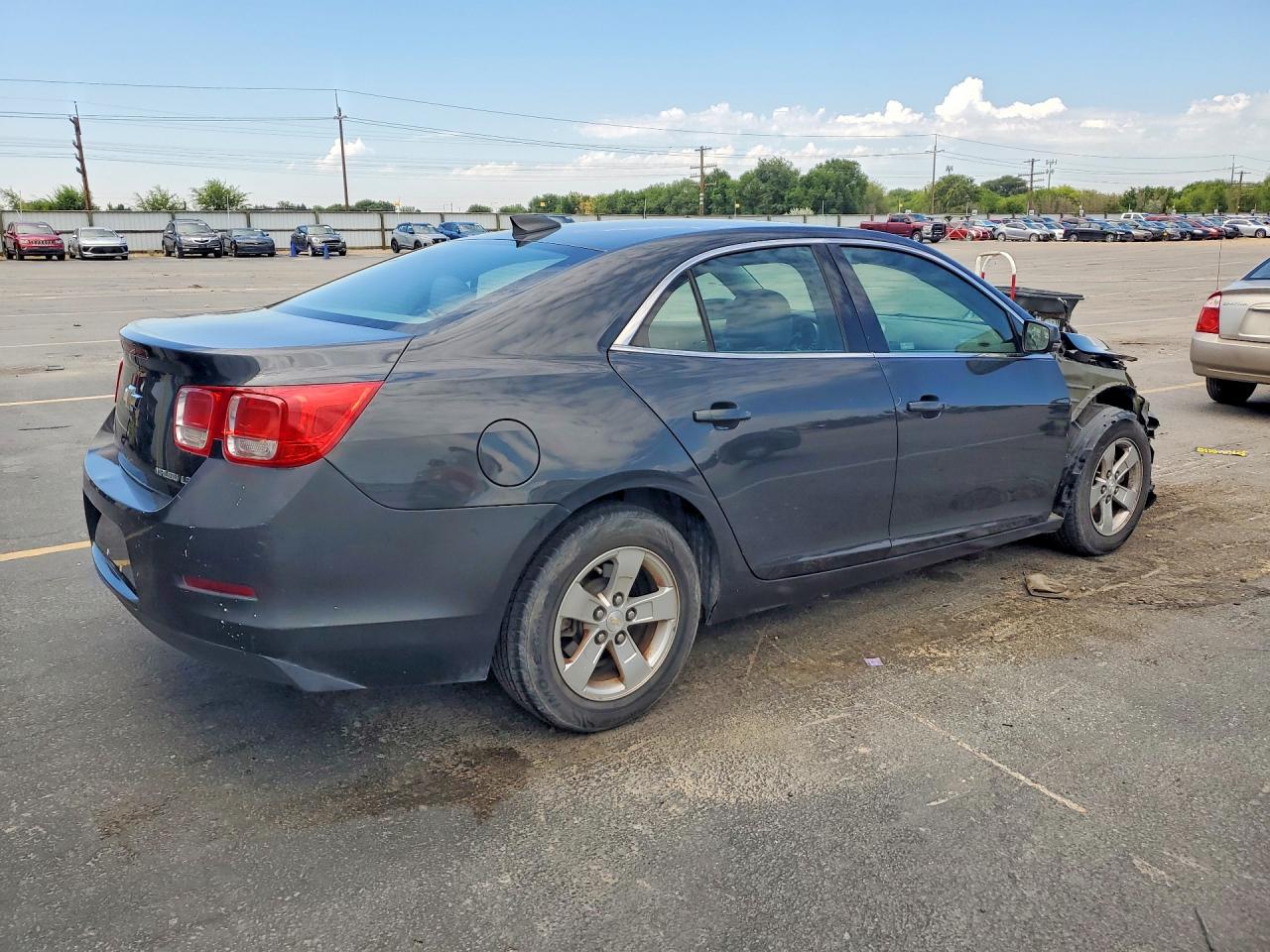 2015 Chevrolet Malibu Ls Charcoal vin: 1G11B5SL7FF324595