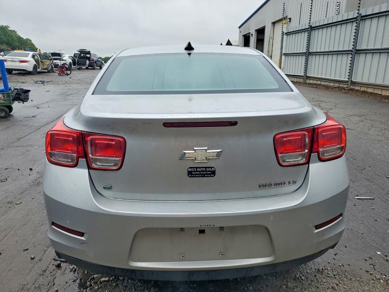 2015 Chevrolet Malibu Ls Silver vin: 1G11B5SL7FU150927