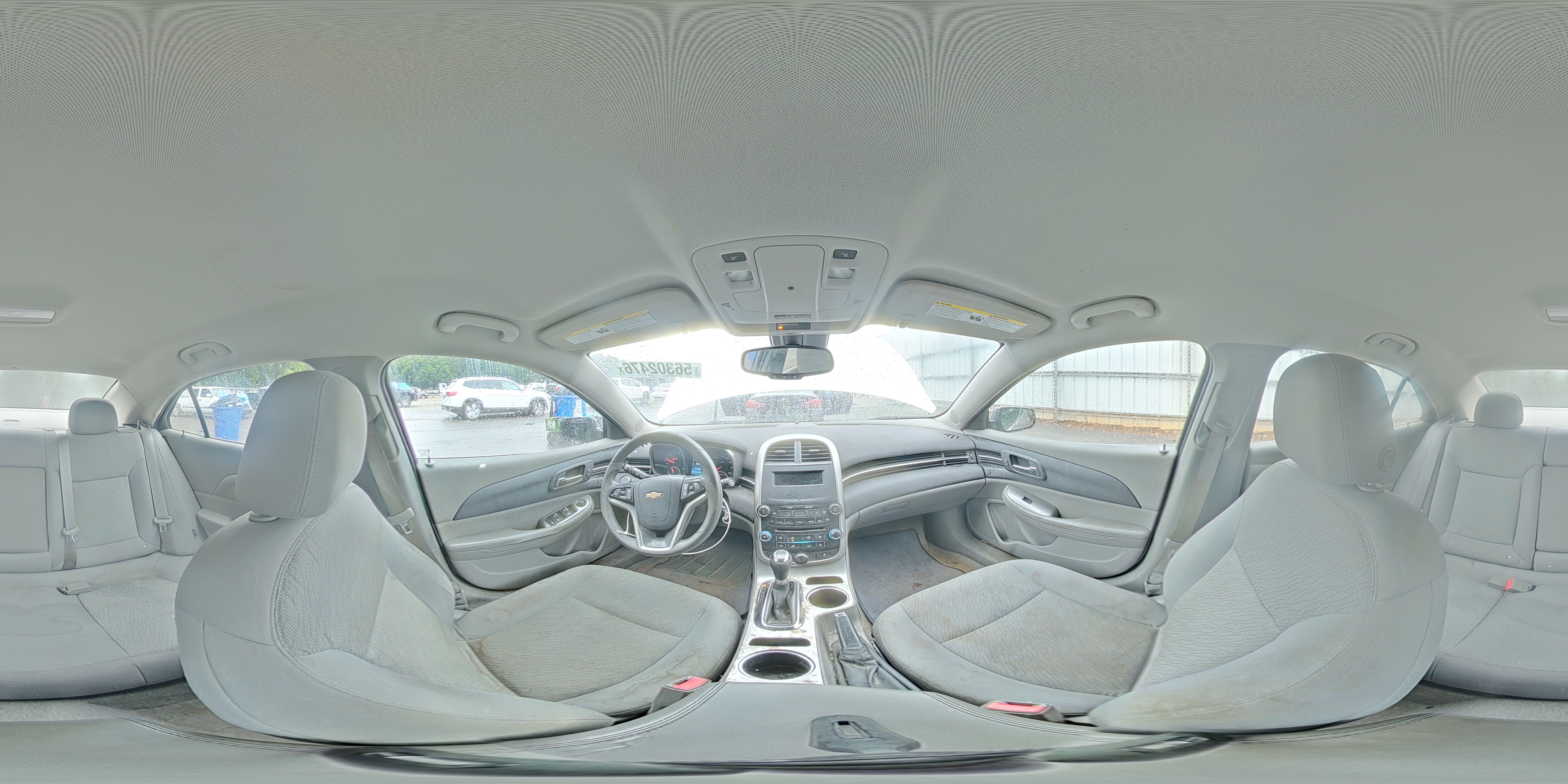2015 Chevrolet Malibu Ls Silver vin: 1G11B5SL7FU150927