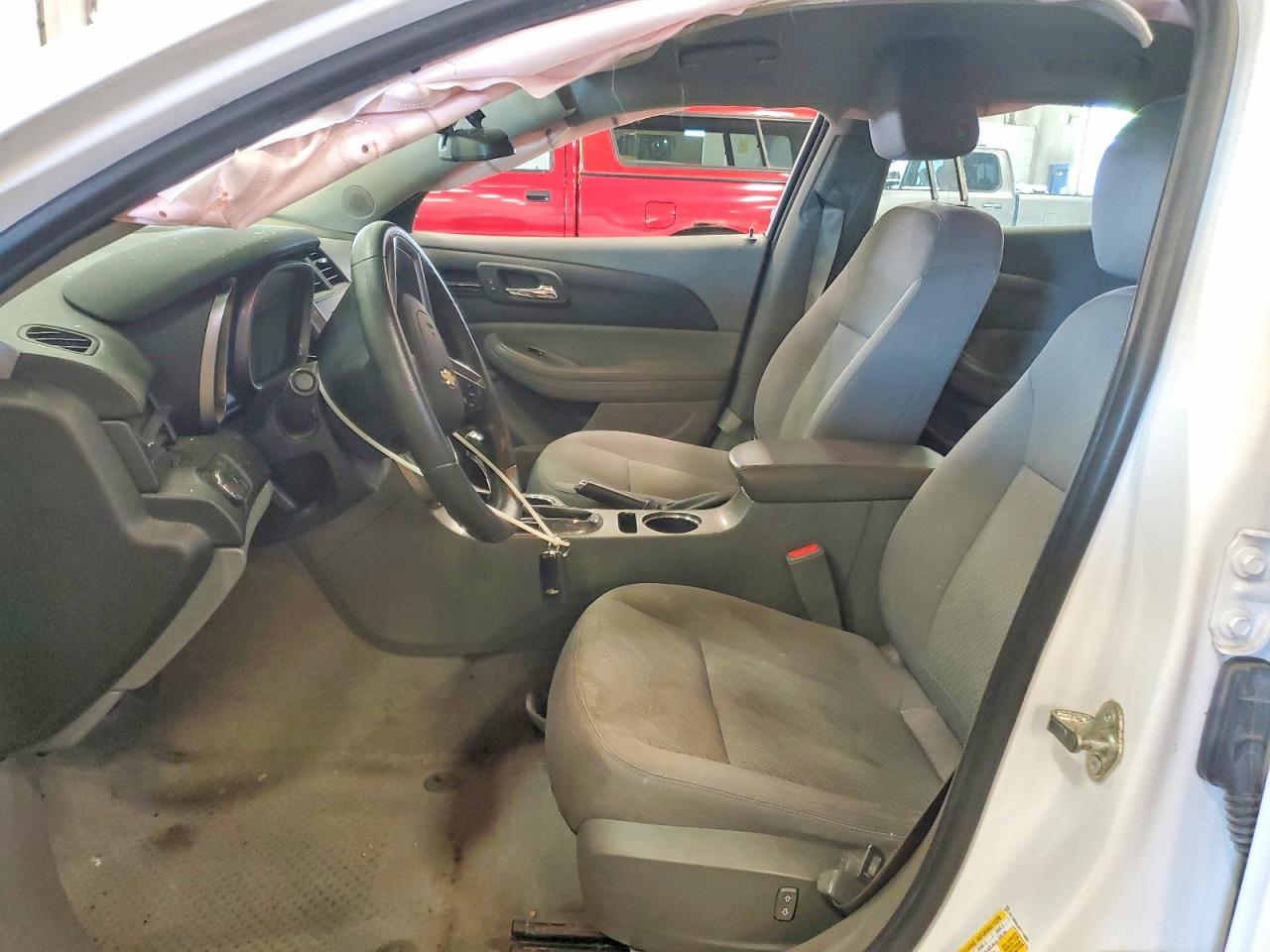 2014 Chevrolet Malibu Ls White vin: 1G11B5SL8EF114859