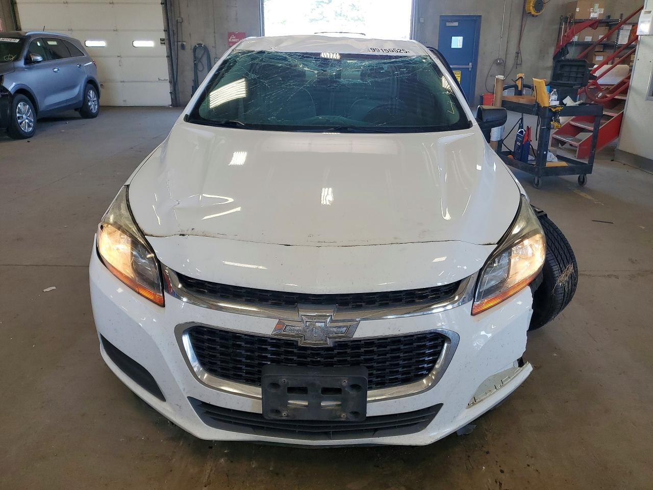 2014 Chevrolet Malibu Ls White vin: 1G11B5SL8EF114859