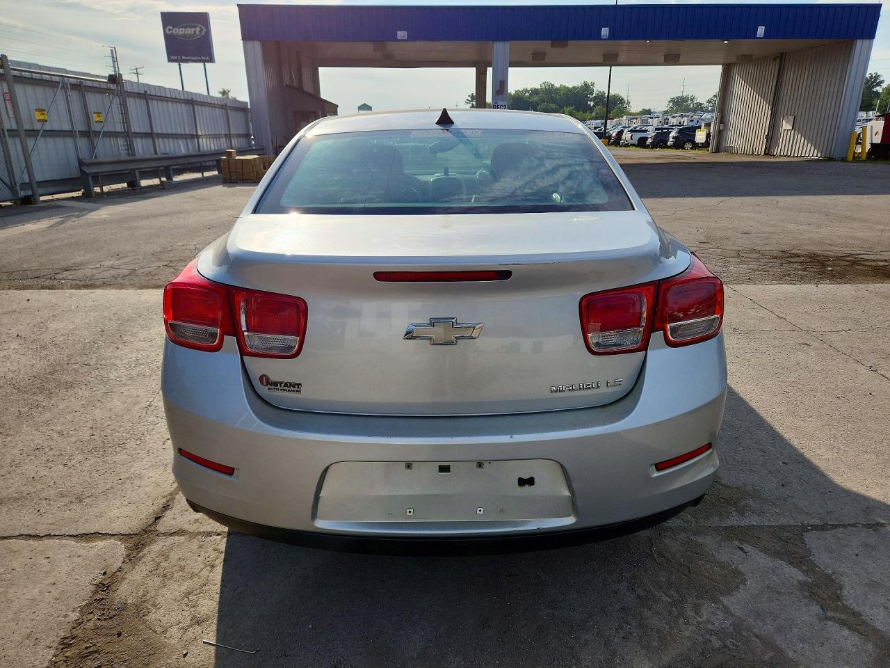 2014 Chevrolet Malibu Ls Silver vin: 1G11B5SL8EF117633