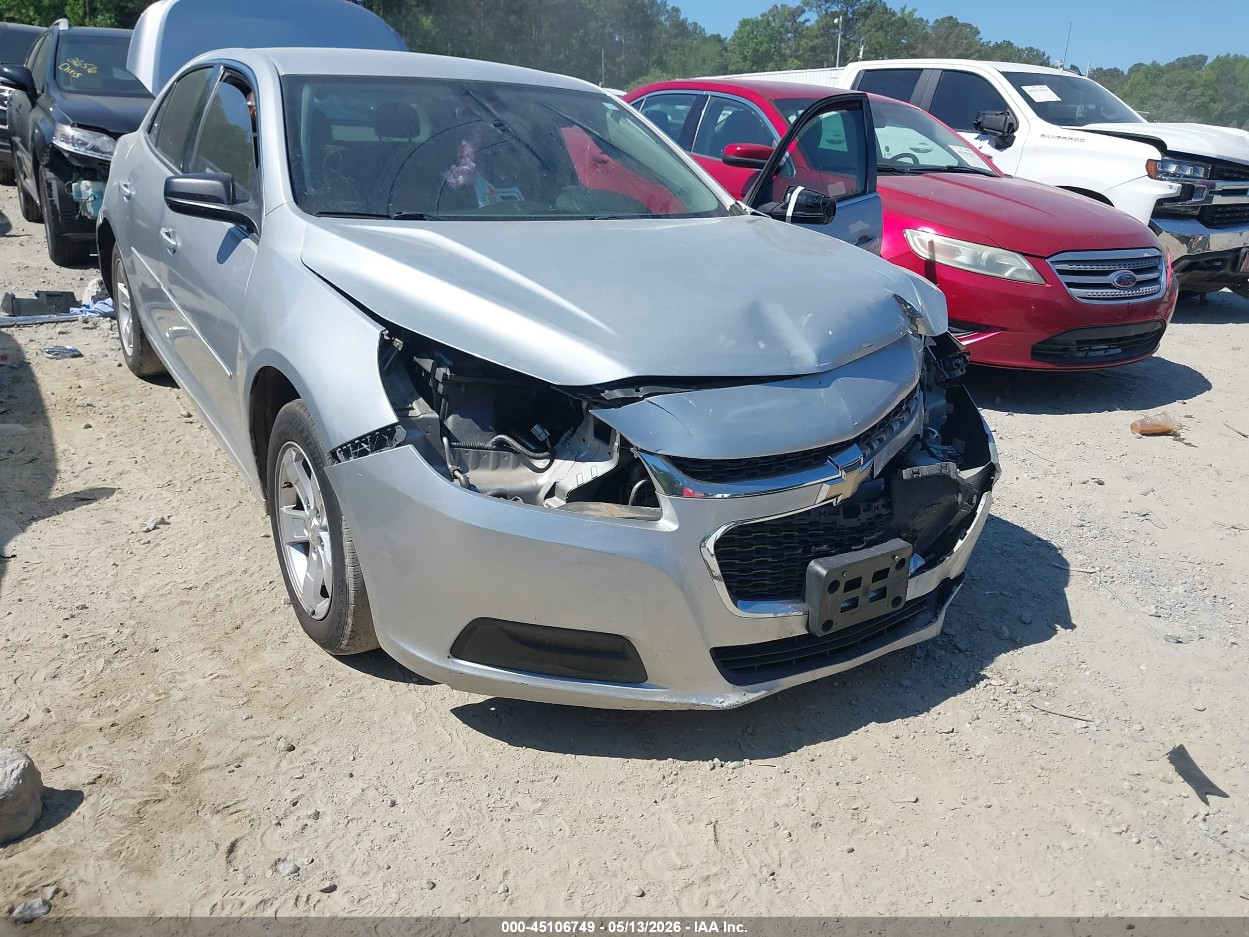 2014 Chevrolet Malibu 1ls Silver vin: 1G11B5SL8EF199136