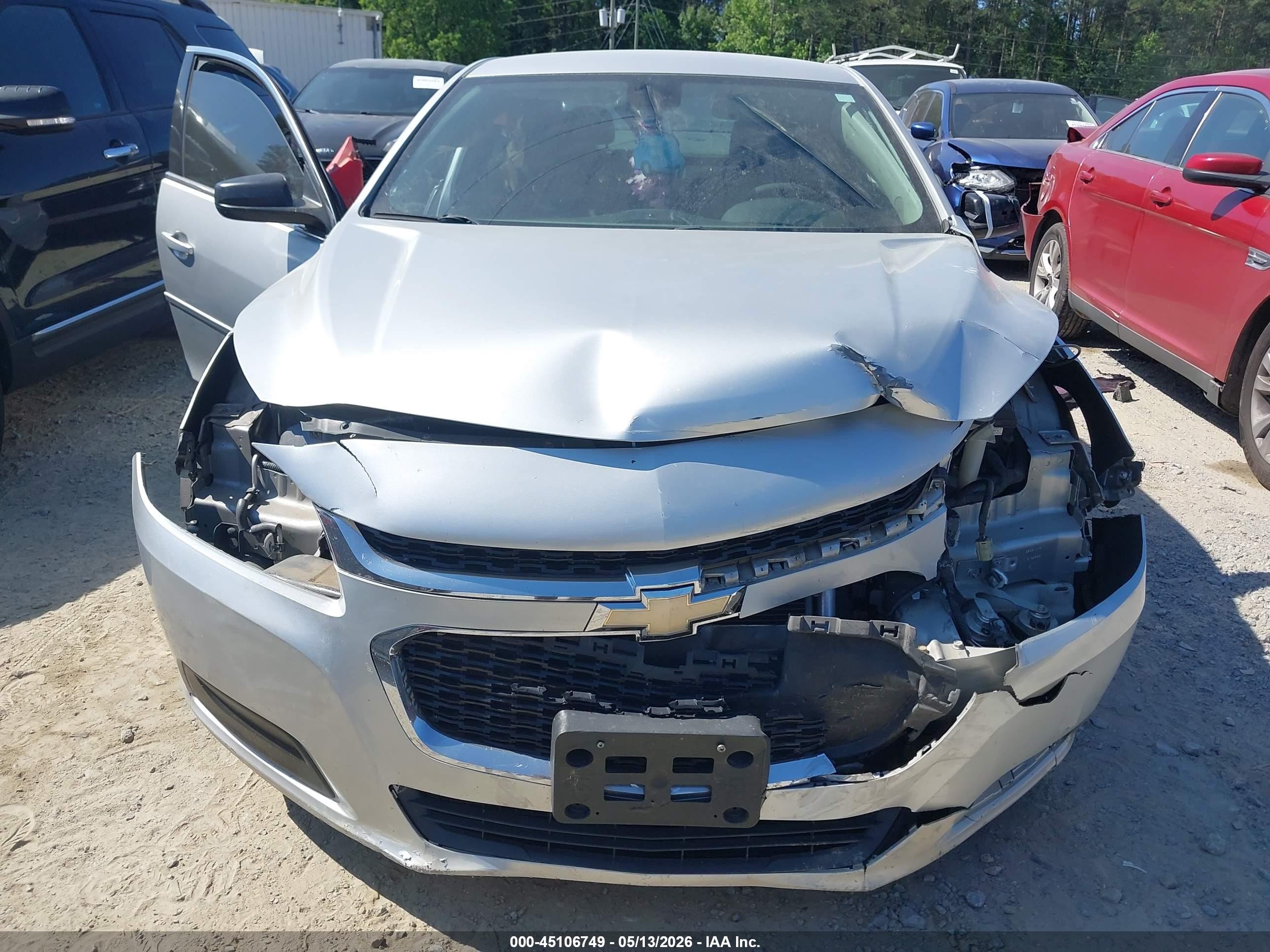 2014 Chevrolet Malibu 1ls Silver vin: 1G11B5SL8EF199136