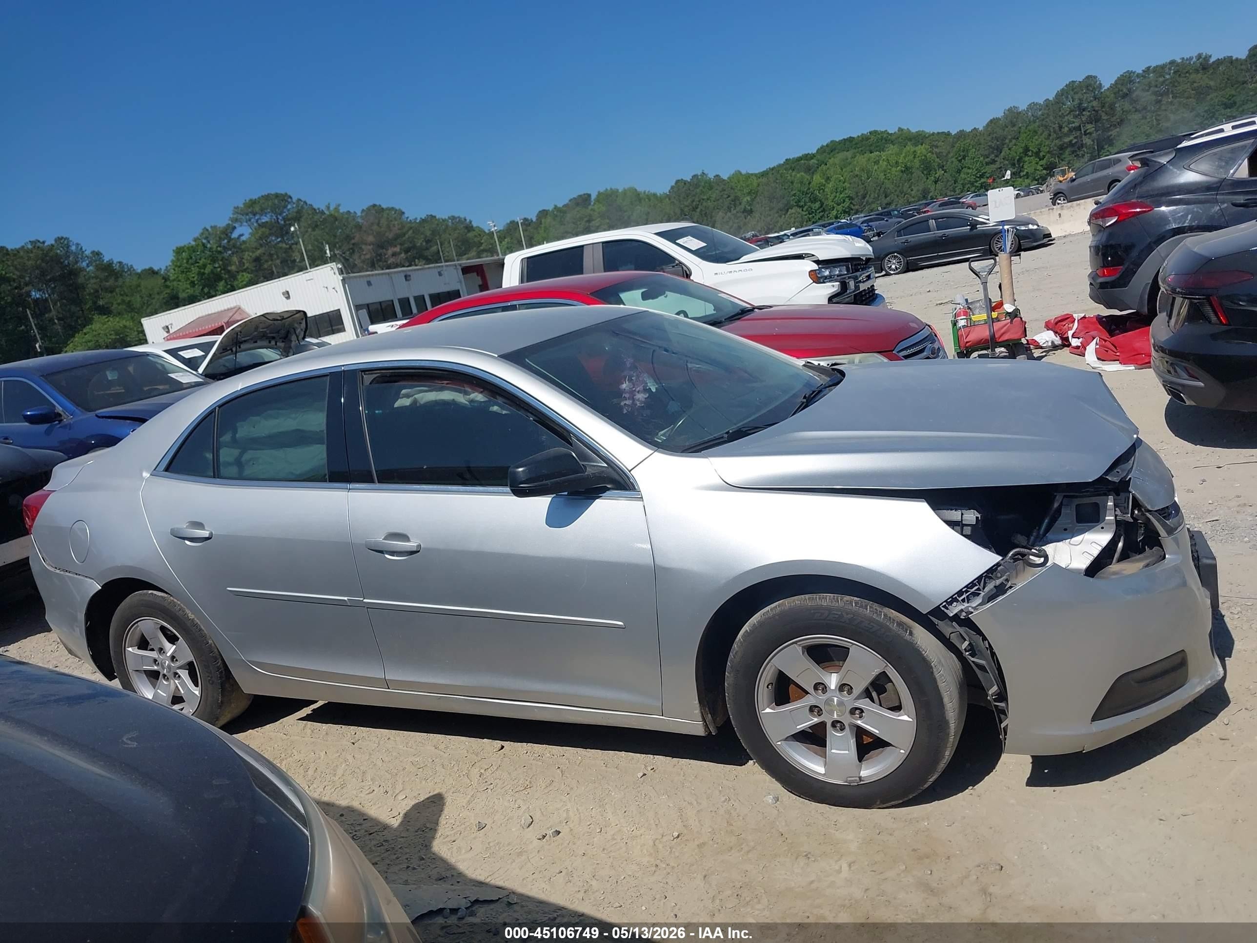 2014 Chevrolet Malibu 1ls Silver vin: 1G11B5SL8EF199136