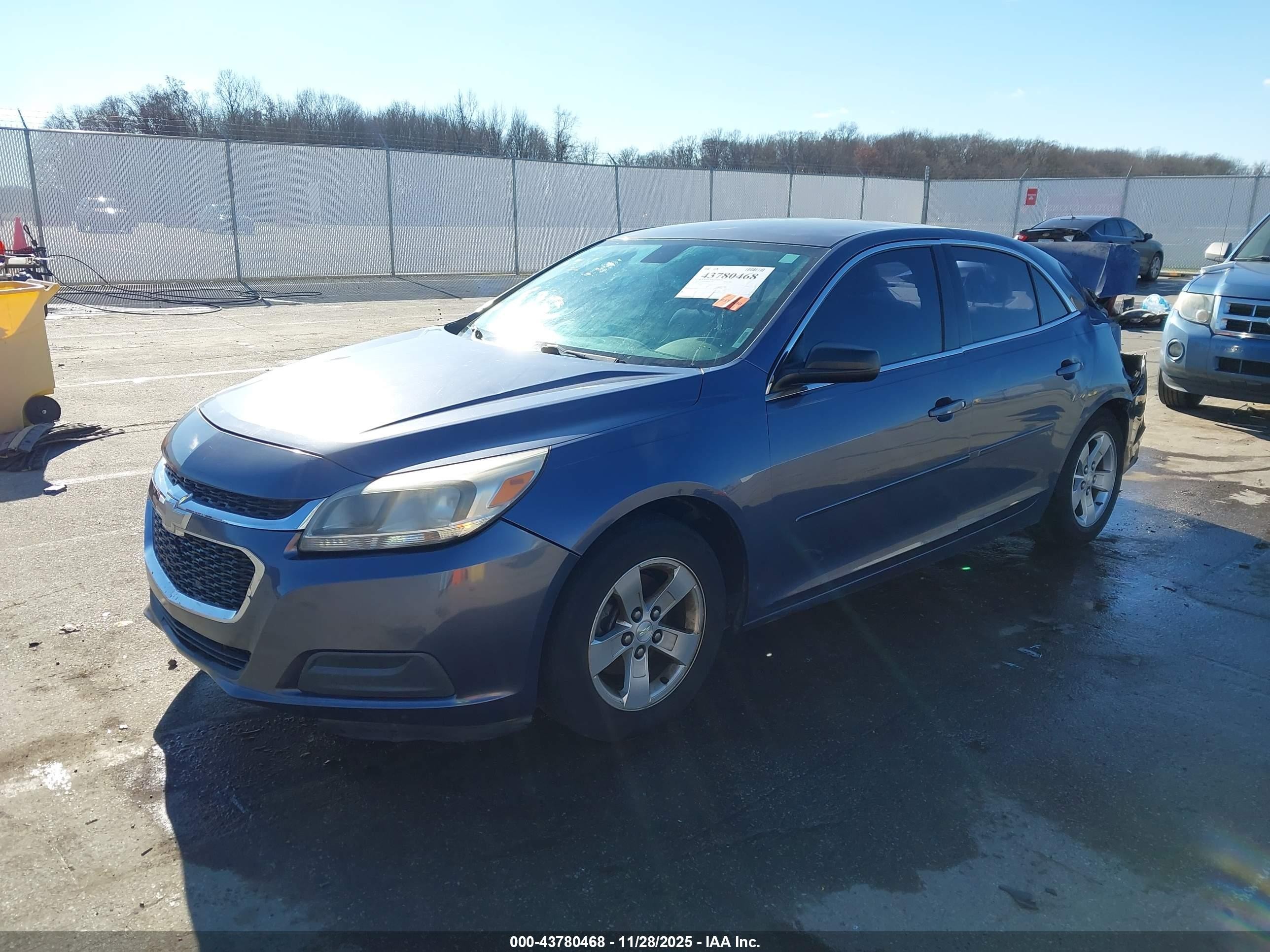 2014 Chevrolet Malibu 1ls Blue vin: 1G11B5SL8EF222172