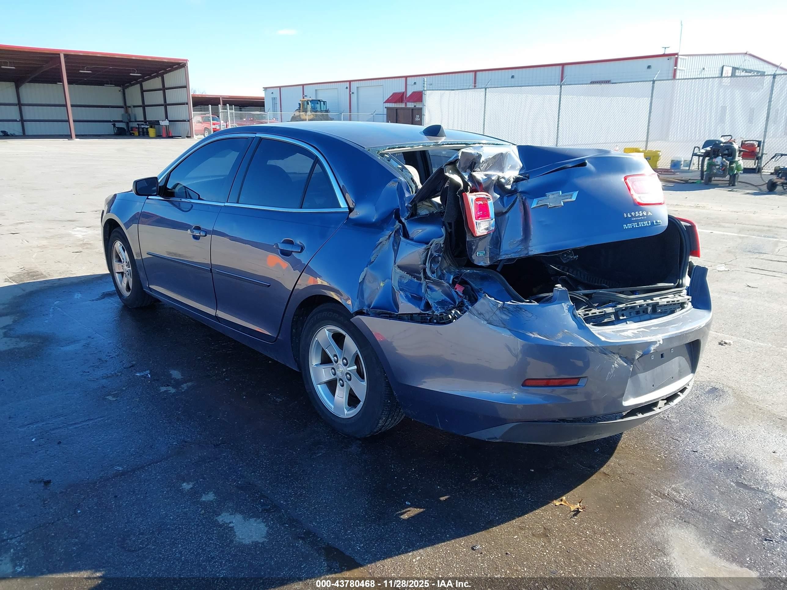 2014 Chevrolet Malibu 1ls Blue vin: 1G11B5SL8EF222172
