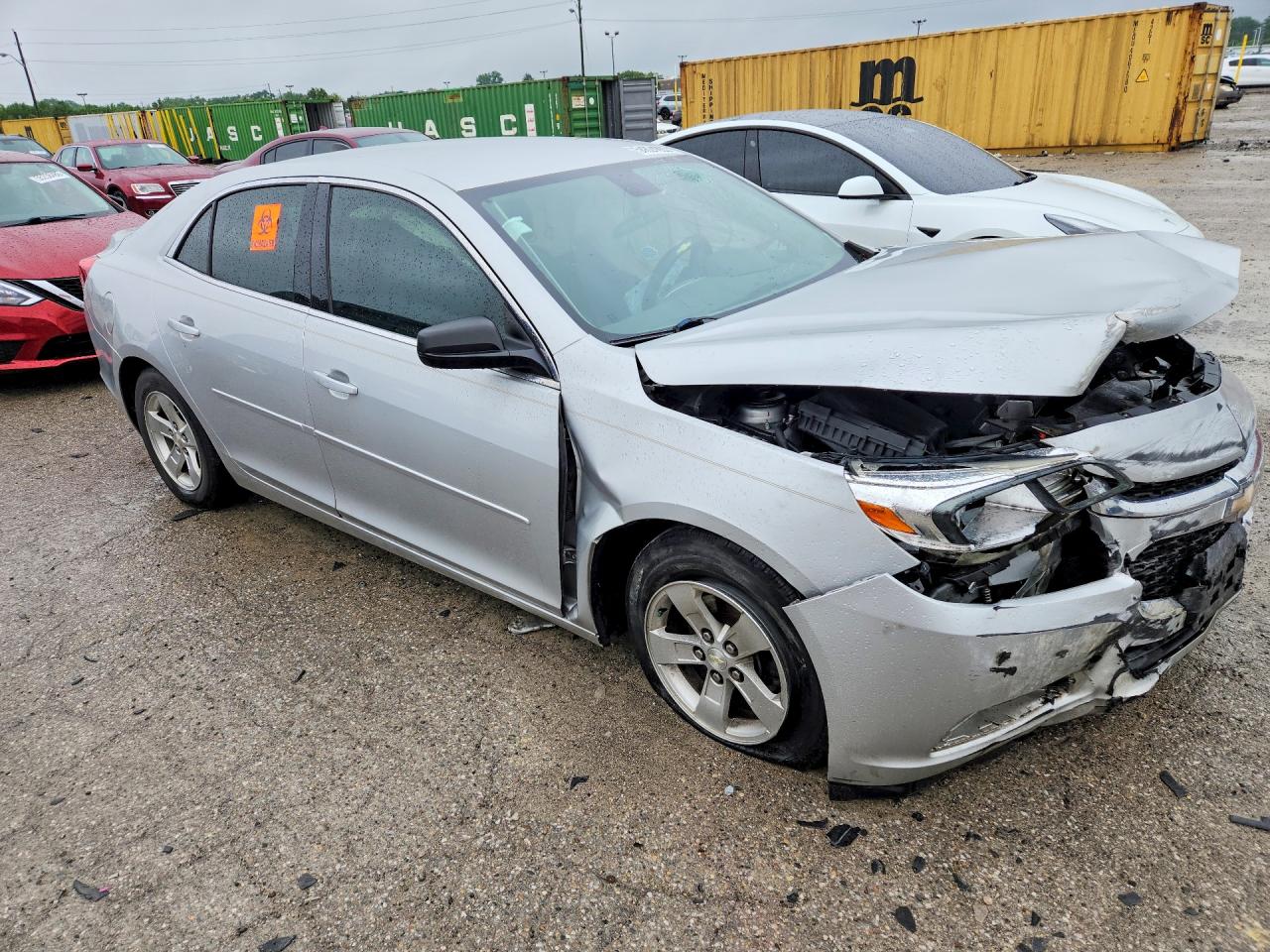 2014 Chevrolet Malibu Ls Silver vin: 1G11B5SL8EF289936