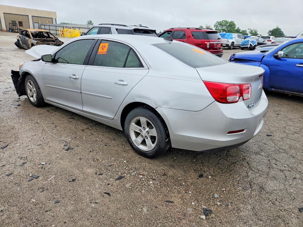 2014 Chevrolet Malibu Ls Silver vin: 1G11B5SL8EF289936