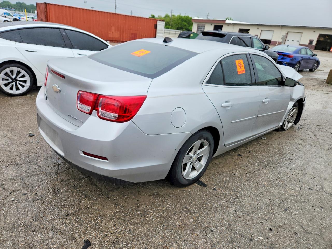 2014 Chevrolet Malibu Ls Silver vin: 1G11B5SL8EF289936