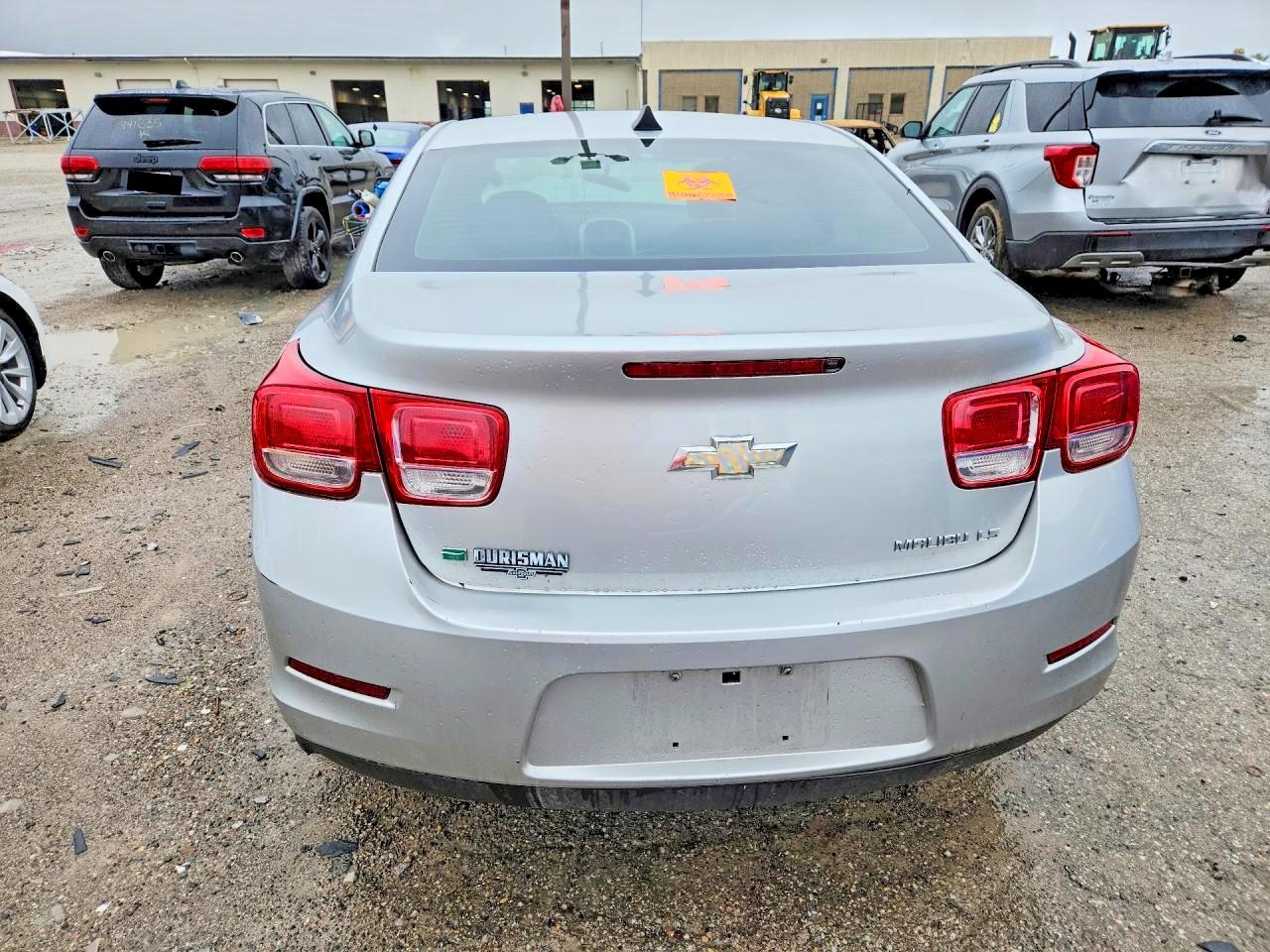 2014 Chevrolet Malibu Ls Silver vin: 1G11B5SL8EF289936