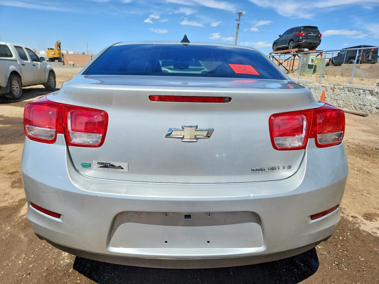 2014 Chevrolet Malibu Ls Silver vin: 1G11B5SL8EF290164