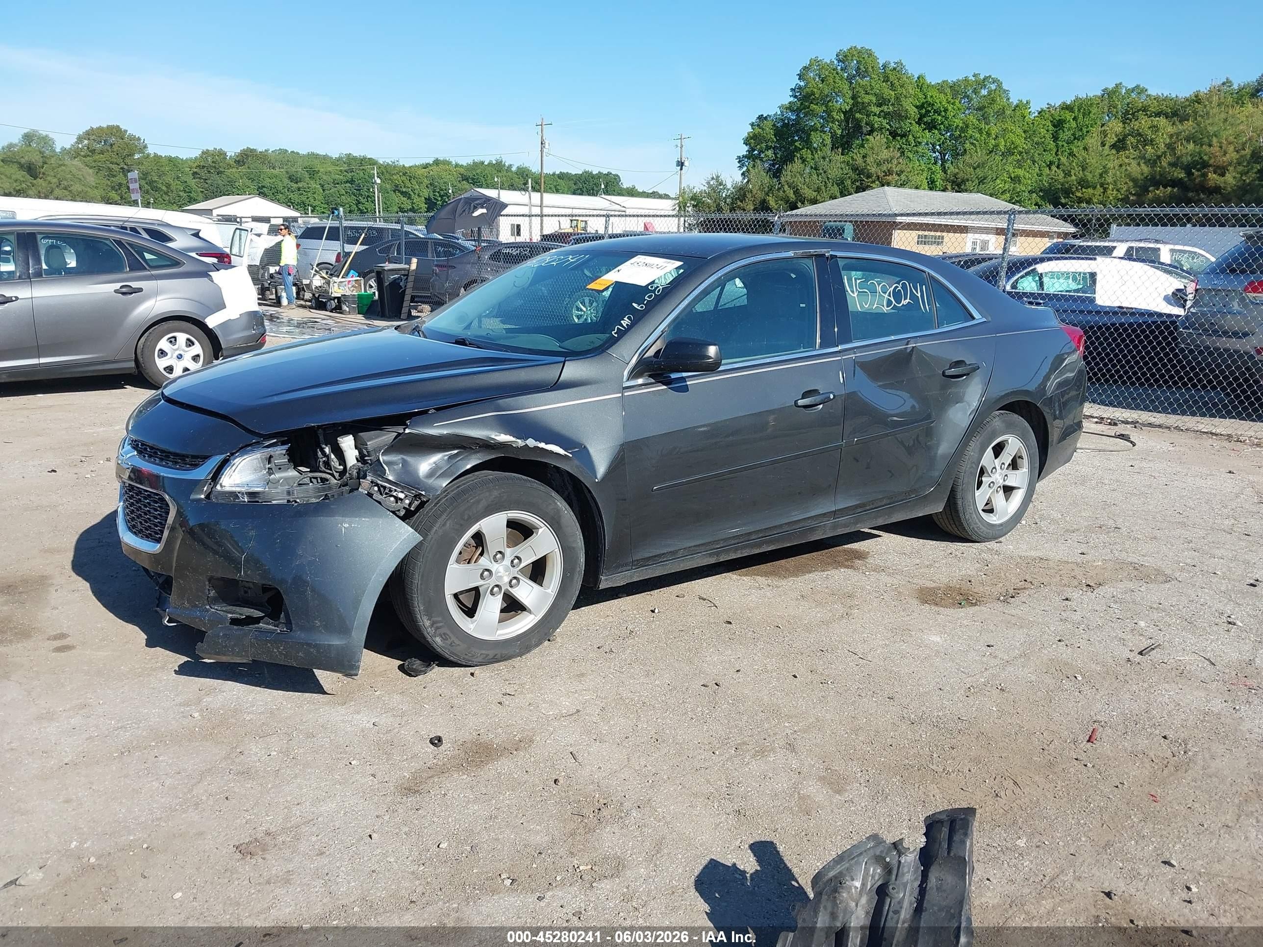2014 Chevrolet Malibu 1ls Gray vin: 1G11B5SL8EF294232