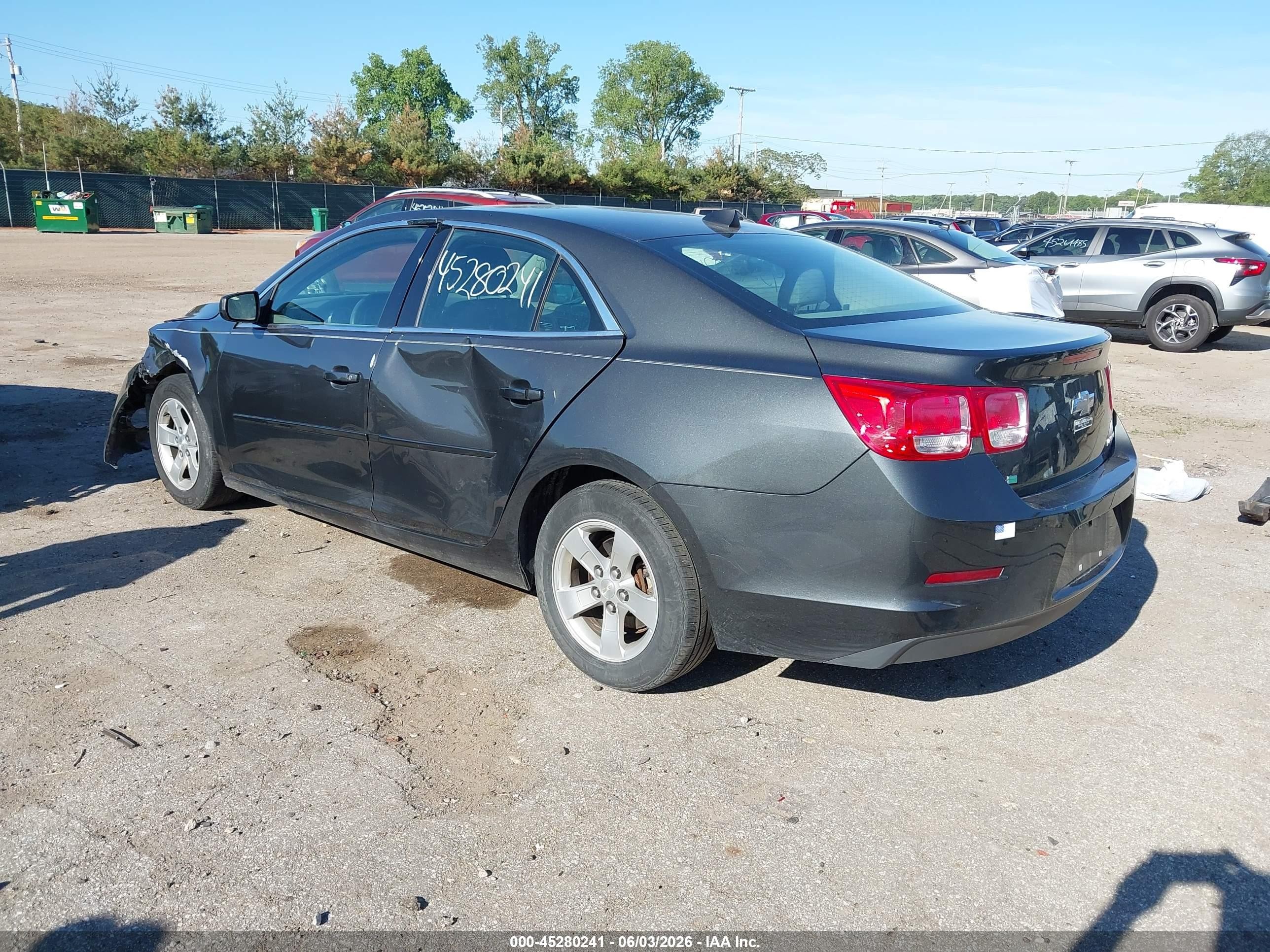 2014 Chevrolet Malibu 1ls Gray vin: 1G11B5SL8EF294232