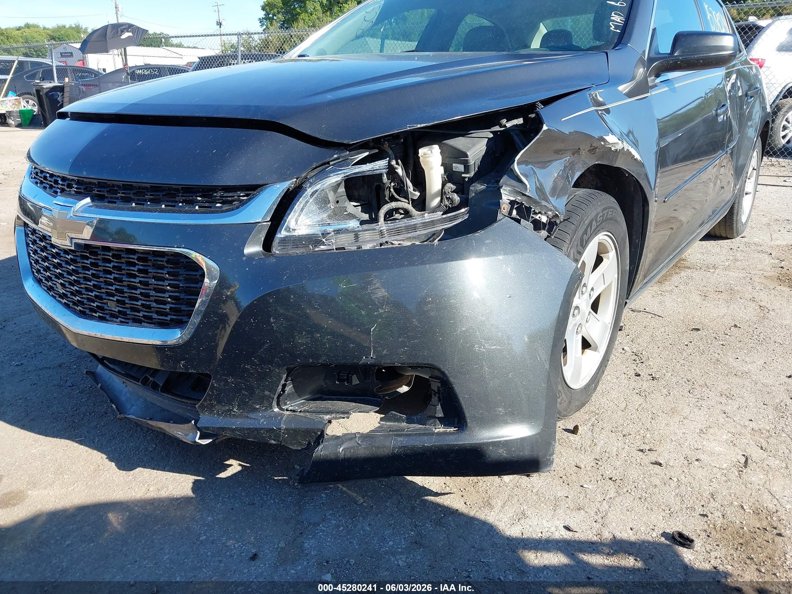 2014 Chevrolet Malibu 1ls Gray vin: 1G11B5SL8EF294232
