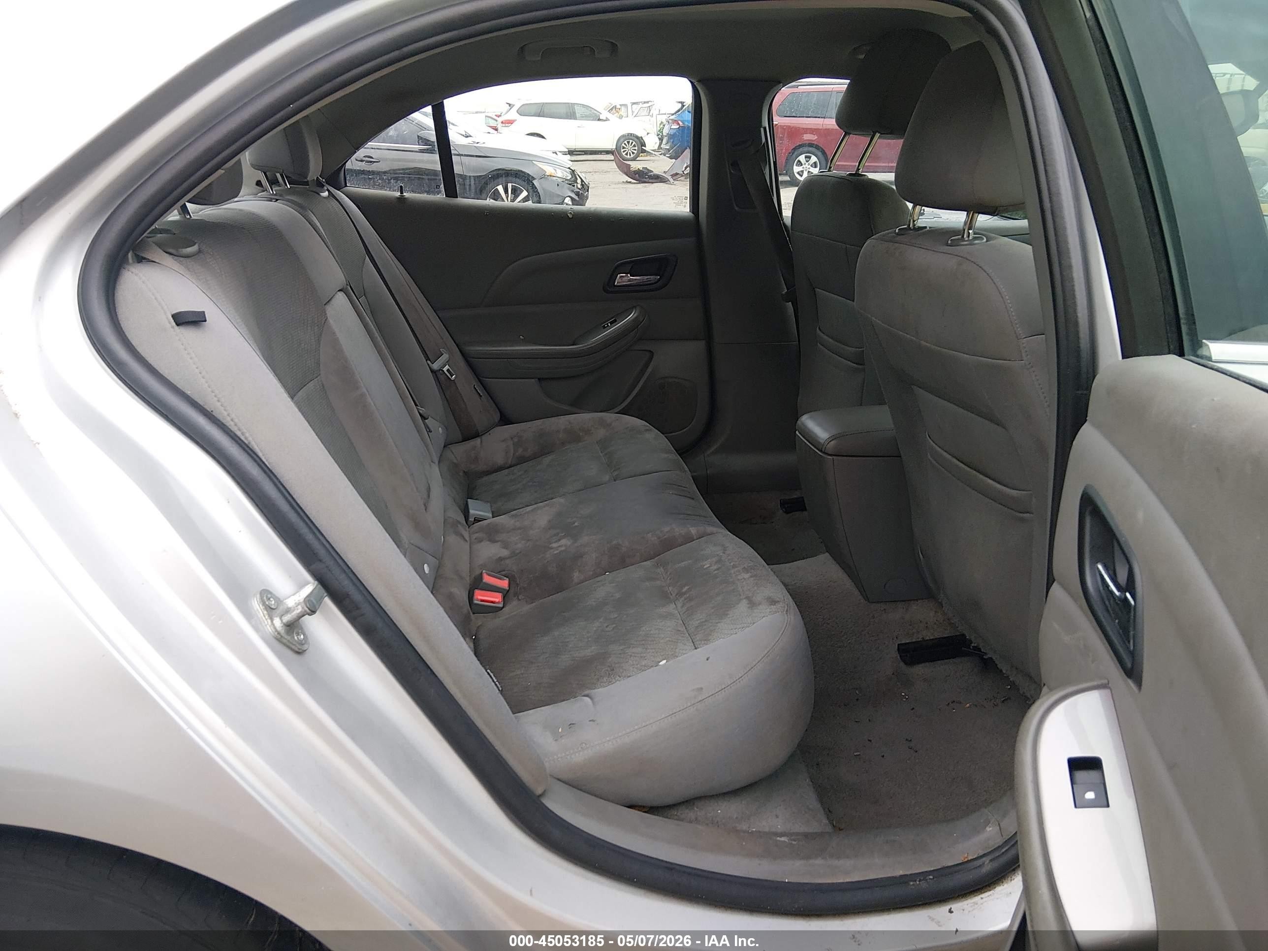 2015 Chevrolet Malibu Ls Gray vin: 1G11B5SL8FF115155