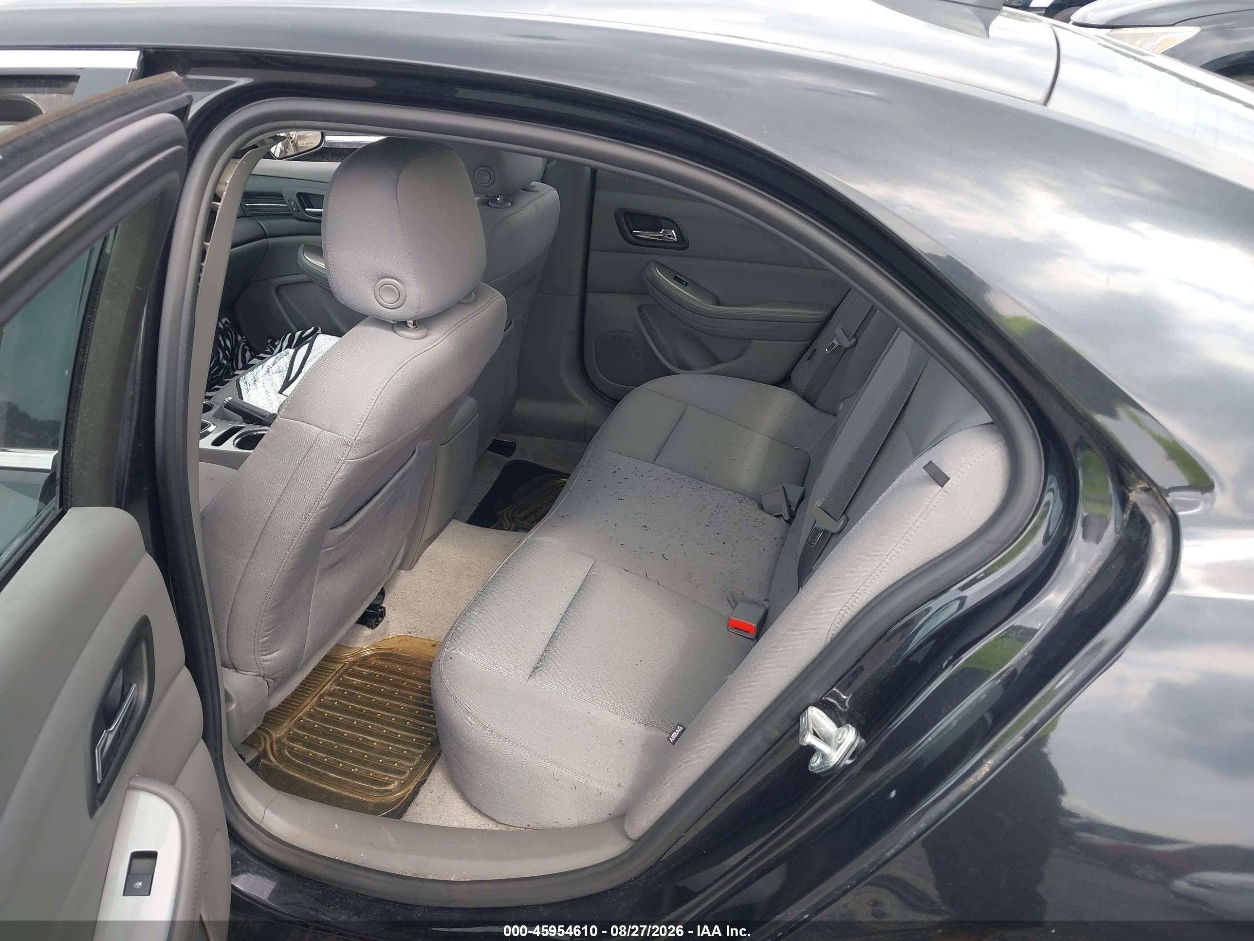 2015 Chevrolet Malibu Ls Black vin: 1G11B5SL8FF129377
