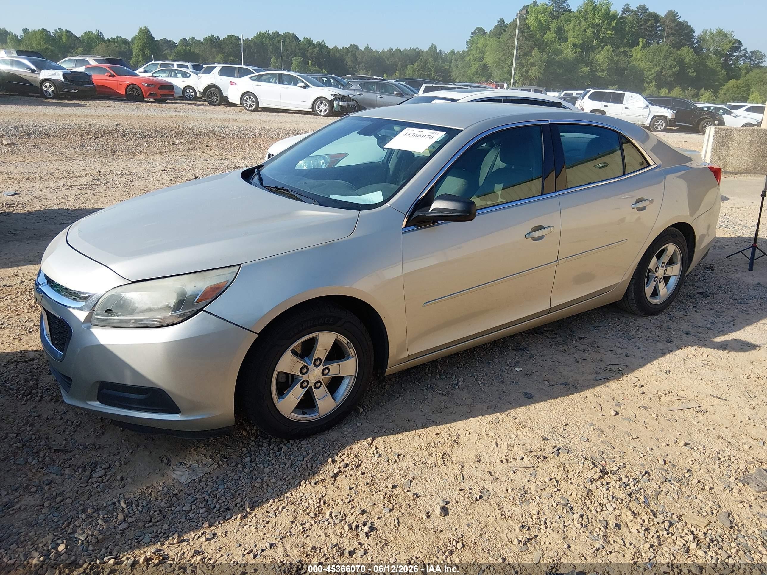 2015 Chevrolet Malibu Ls Tan vin: 1G11B5SL8FF149807