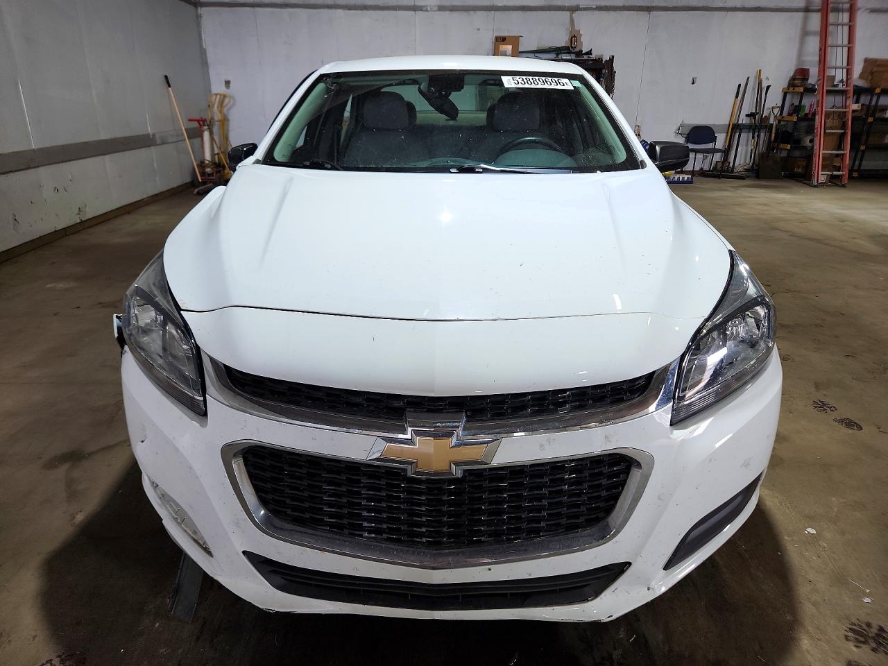 2015 Chevrolet Malibu Ls White vin: 1G11B5SL8FF165277