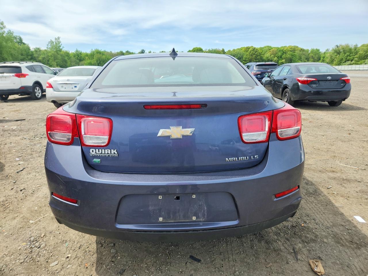 2015 Chevrolet Malibu Ls Blue vin: 1G11B5SL8FF189417