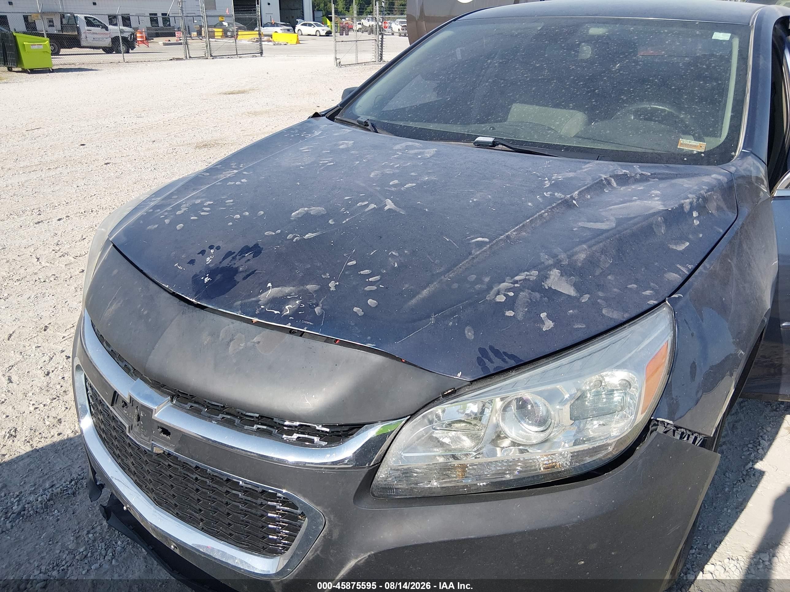 2015 Chevrolet Malibu Ls Blue vin: 1G11B5SL8FF221539